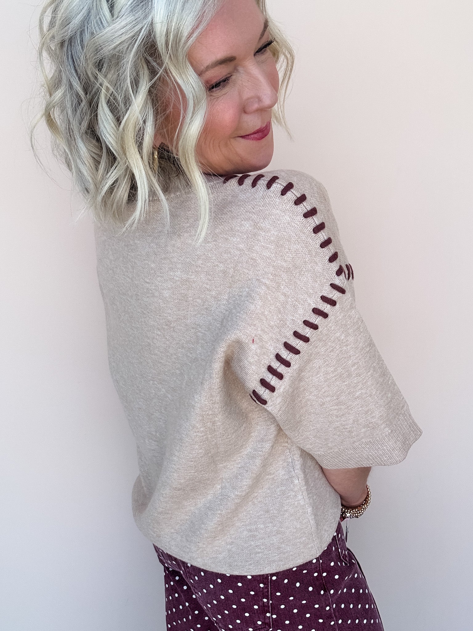 Lace Me Up Sweater