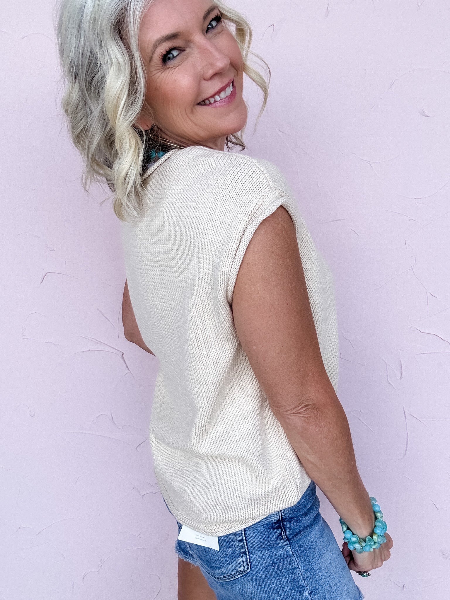 Quiet Luxury Sweater Tank