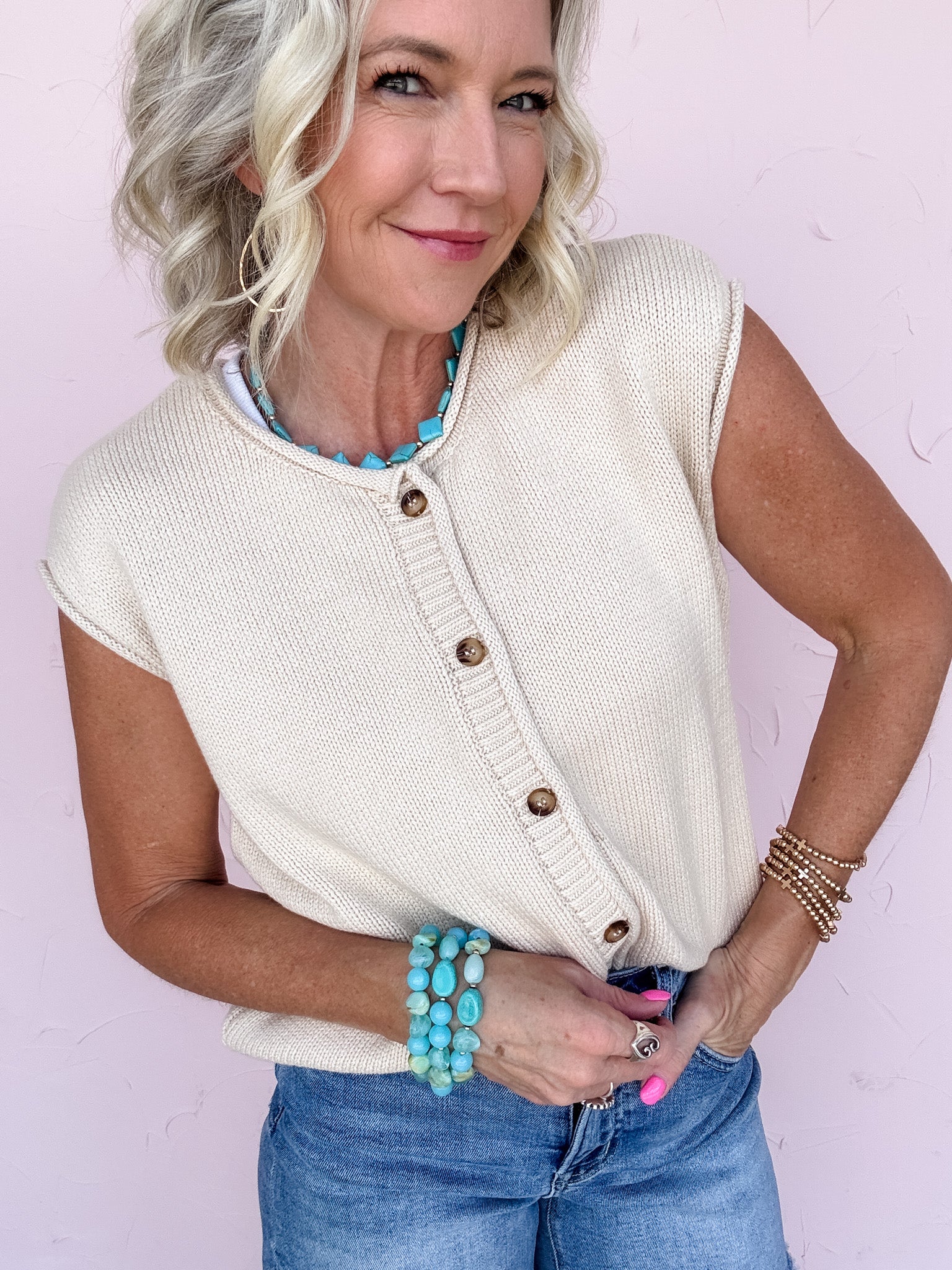 Quiet Luxury Sweater Tank