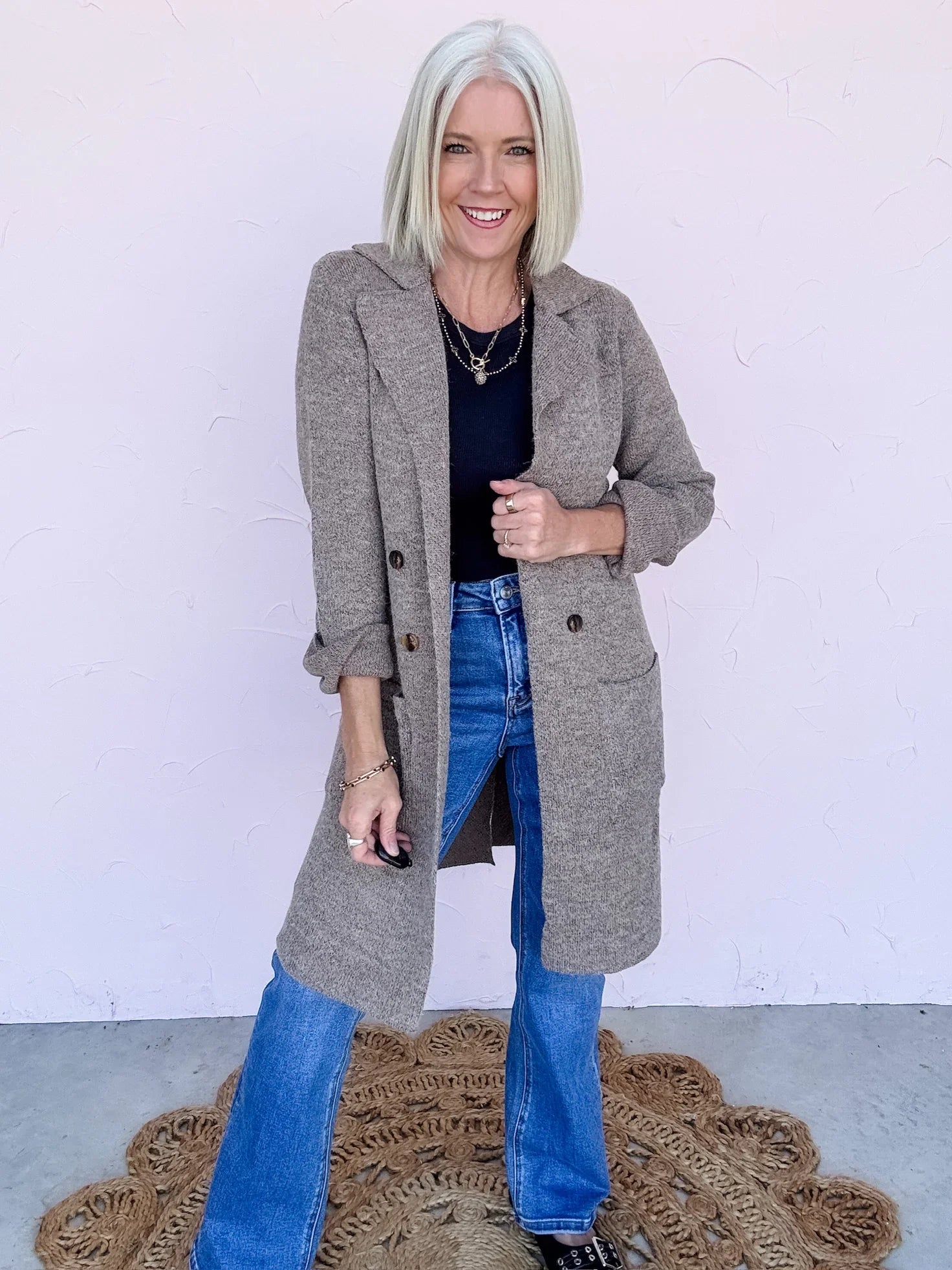 High Noon Sweater Coat