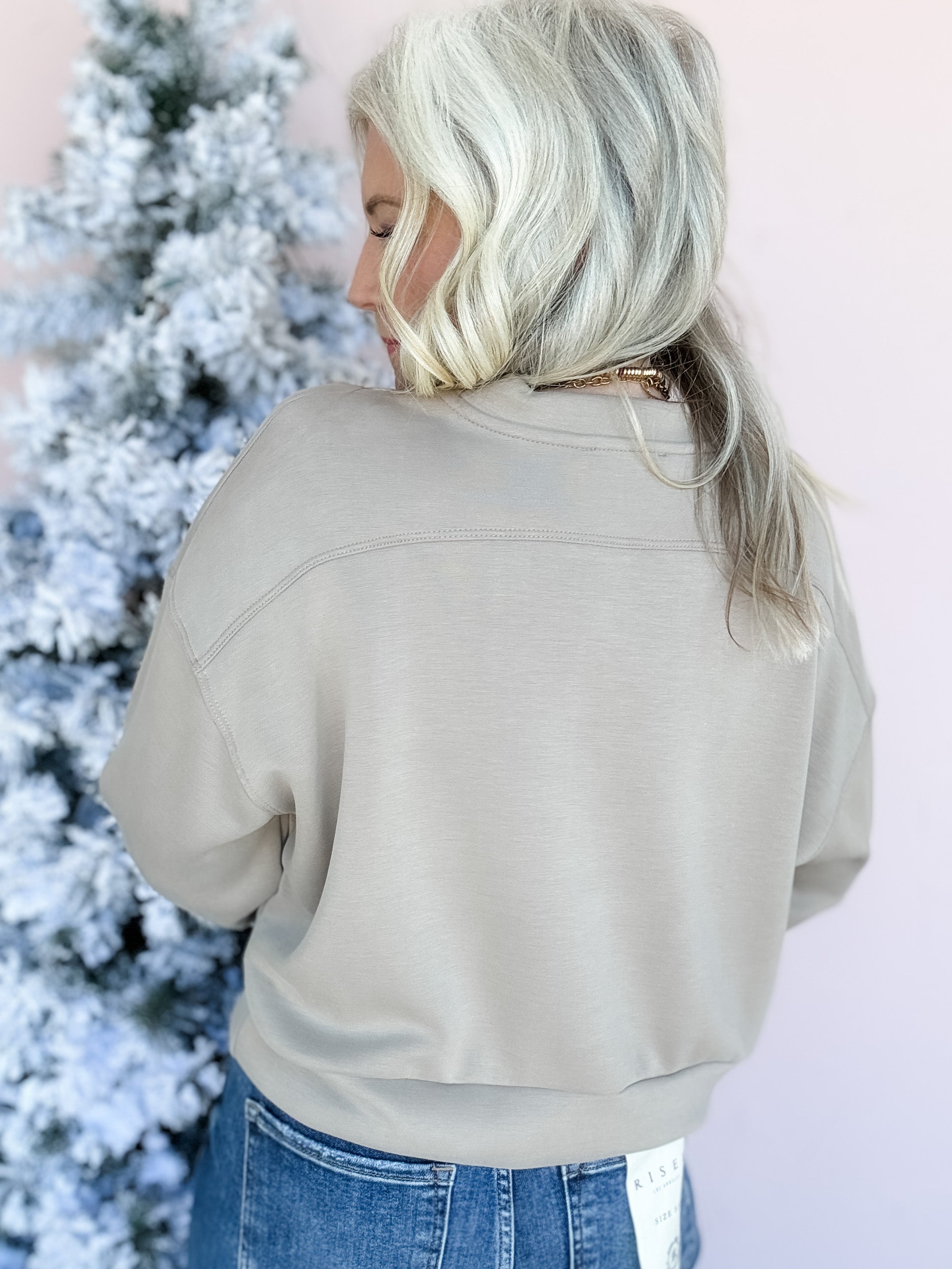 Toasted Almond Pullover