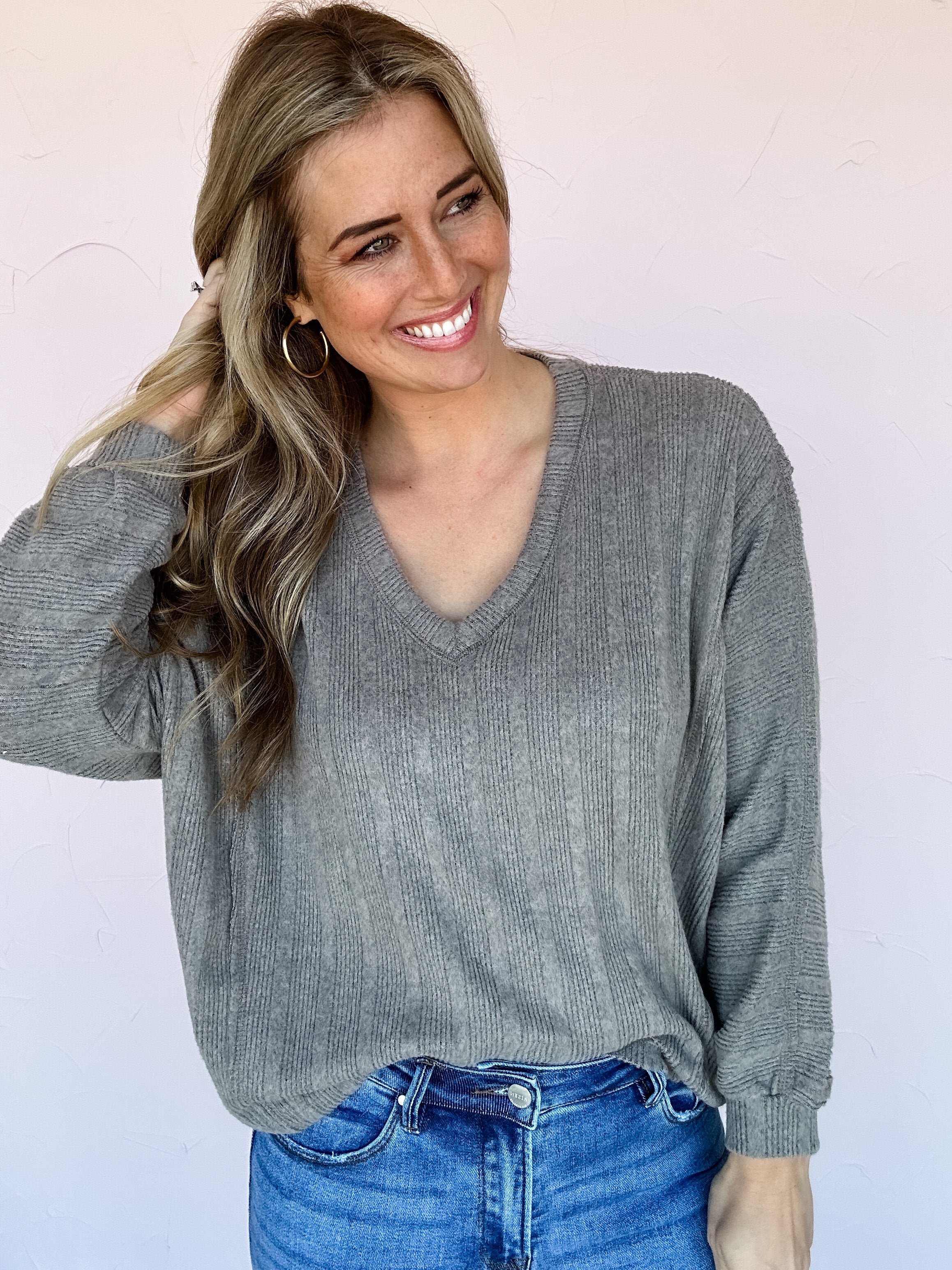 Boulder V-Neck Top