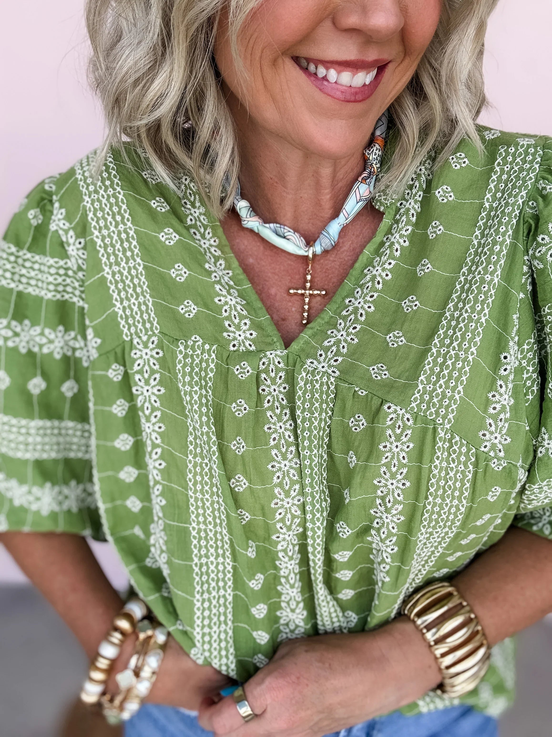 Sunday Breeze Scarf Necklace