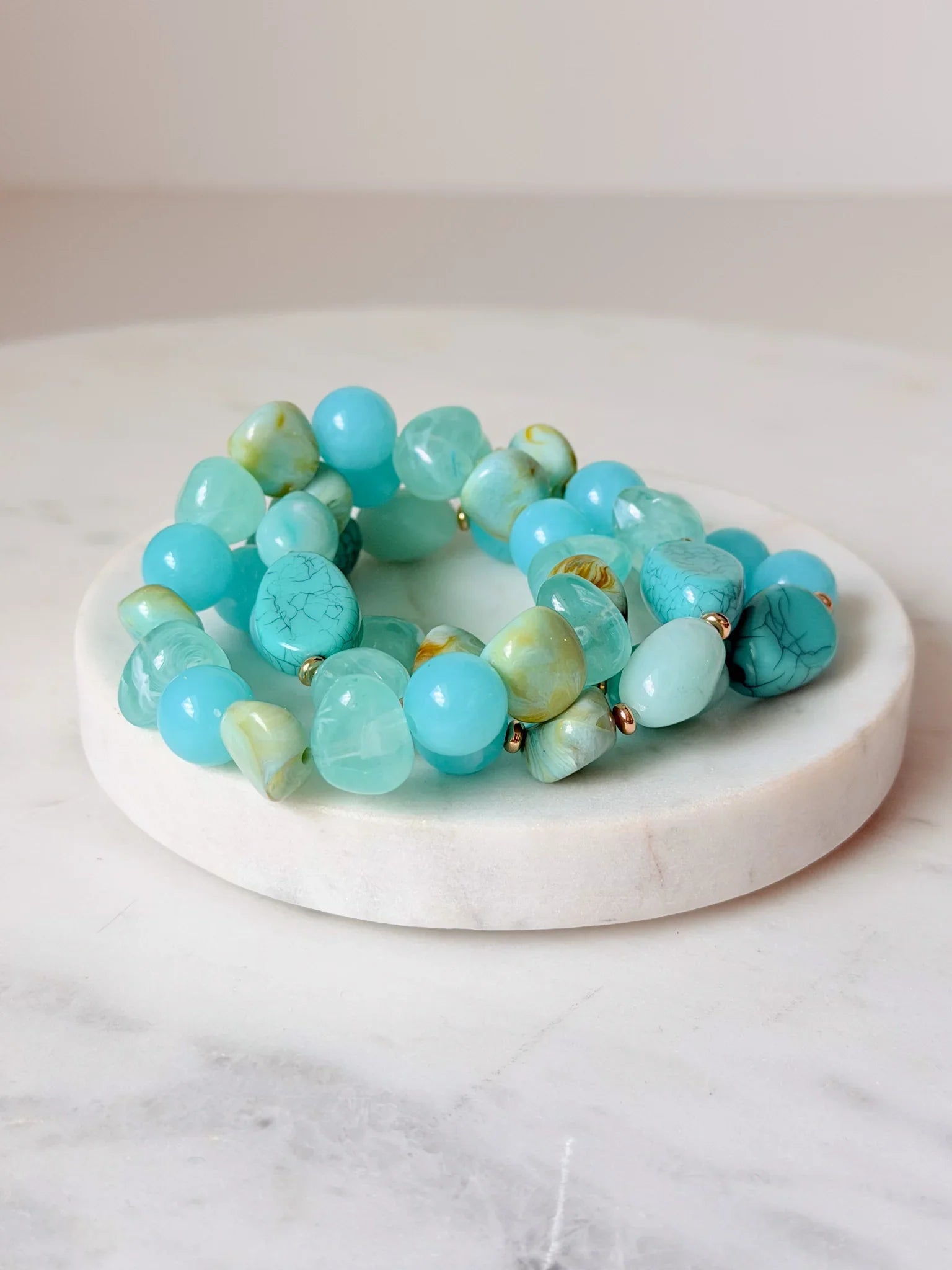 Seafoam Serenade Bracelet Set