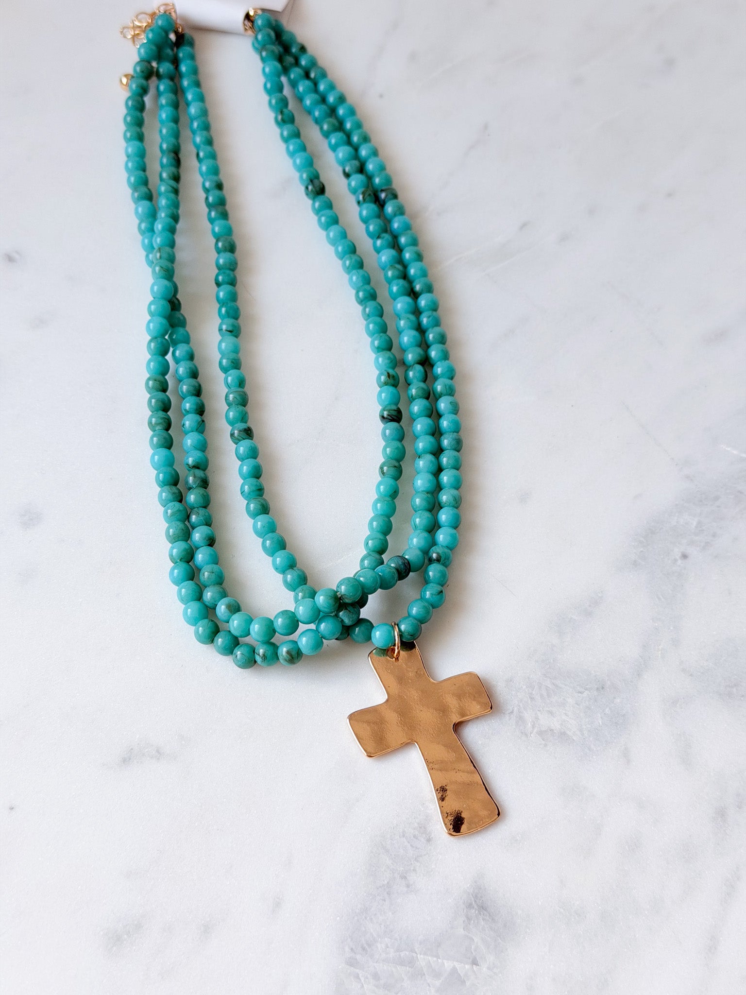 Sky Light Cross Necklace