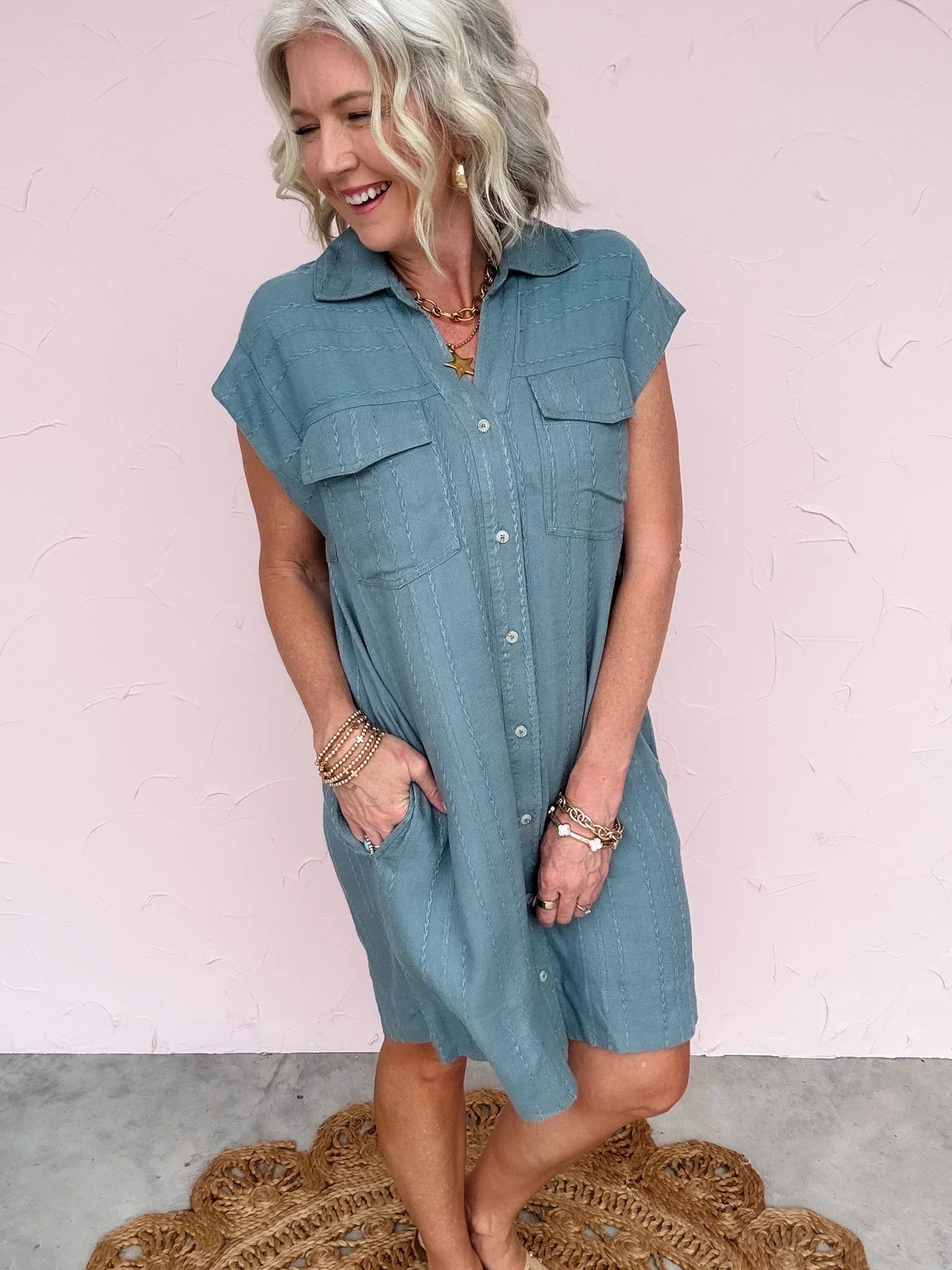 Nori Shirt Dress - 30% OFF