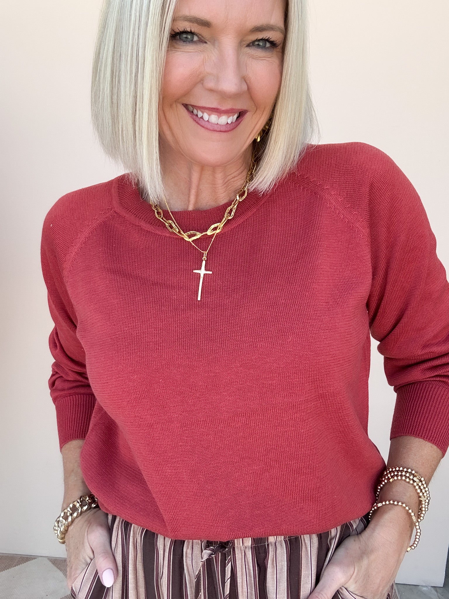 Westfield Crew Sweater | Poppy