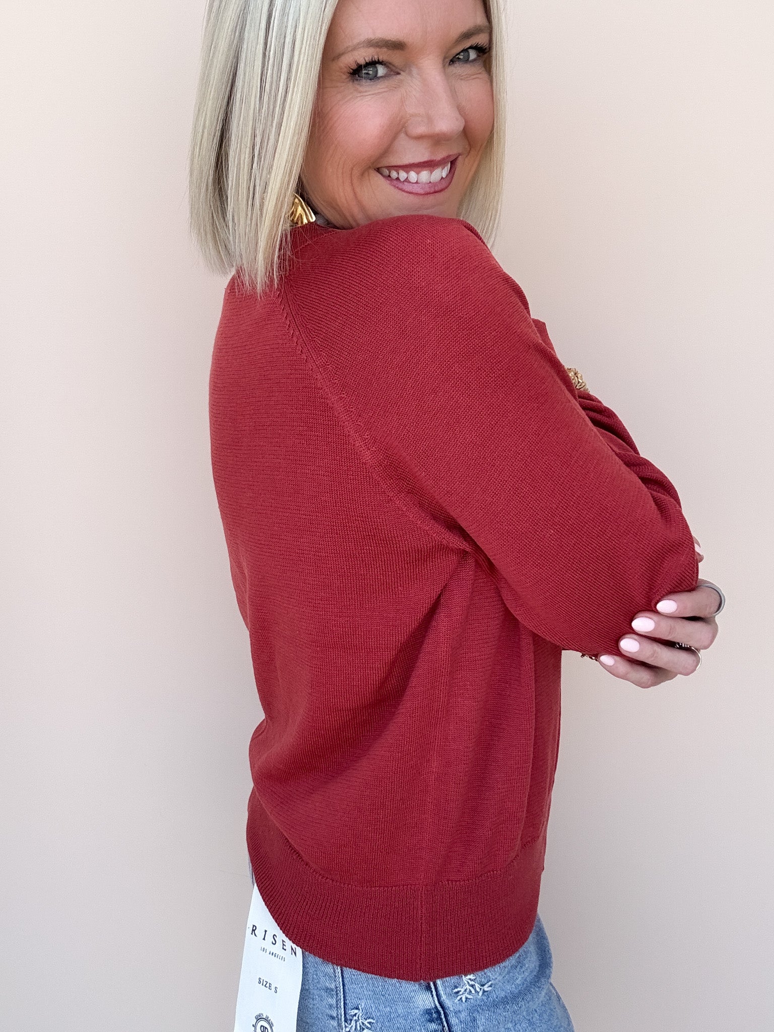 Westfield Crew Sweater | Poppy
