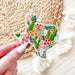 Texas Cactus Blooms Sticker - Vintage Soul