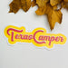 Texas Camper Sticker - Vintage Soul