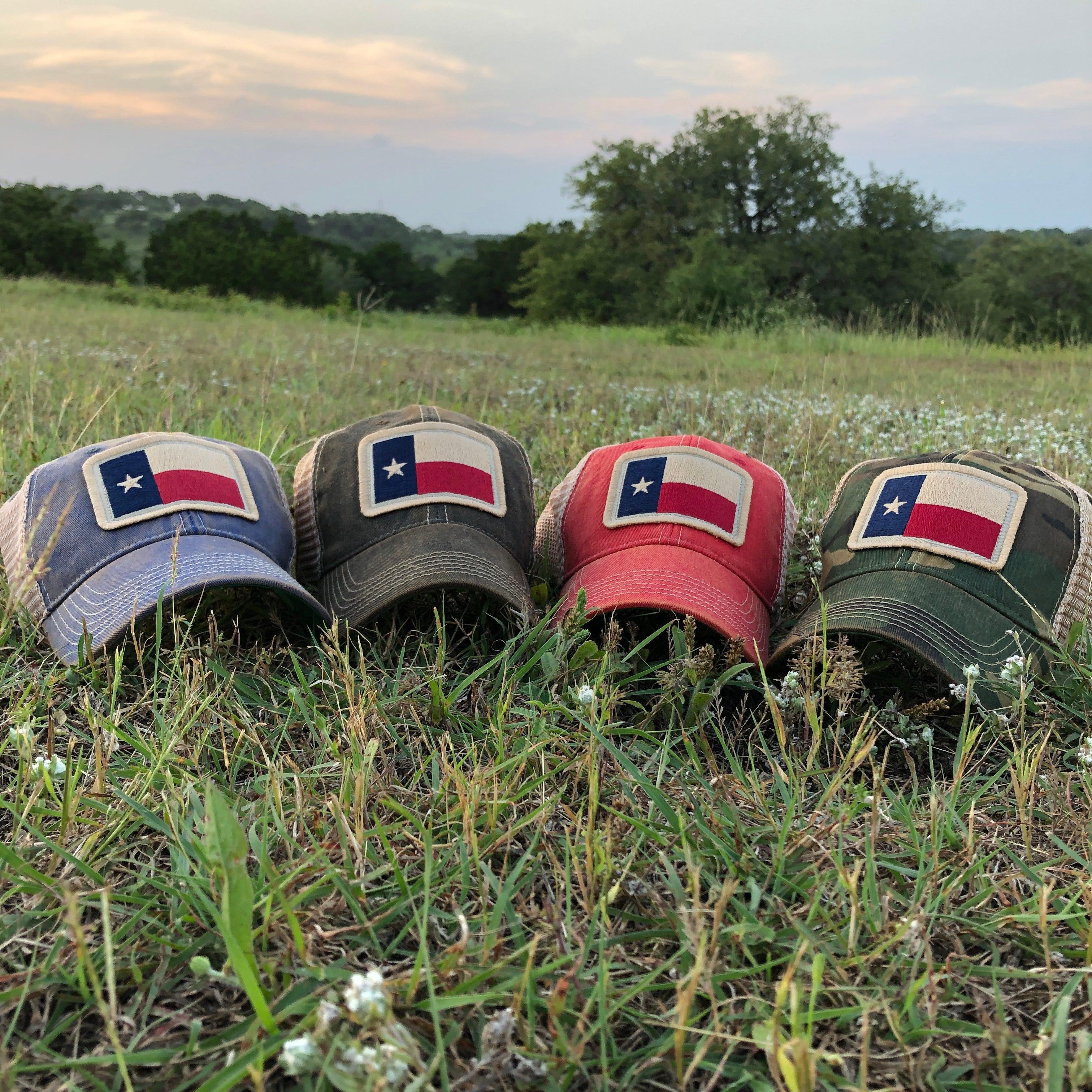 Texas Flag Trucker Hat - Vintage Soul