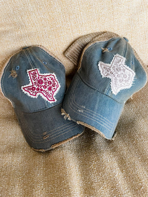 Texas Floral Trucker Hat - Vintage Soul
