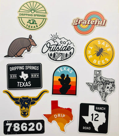 Texas Scene Sticker - Vintage Soul