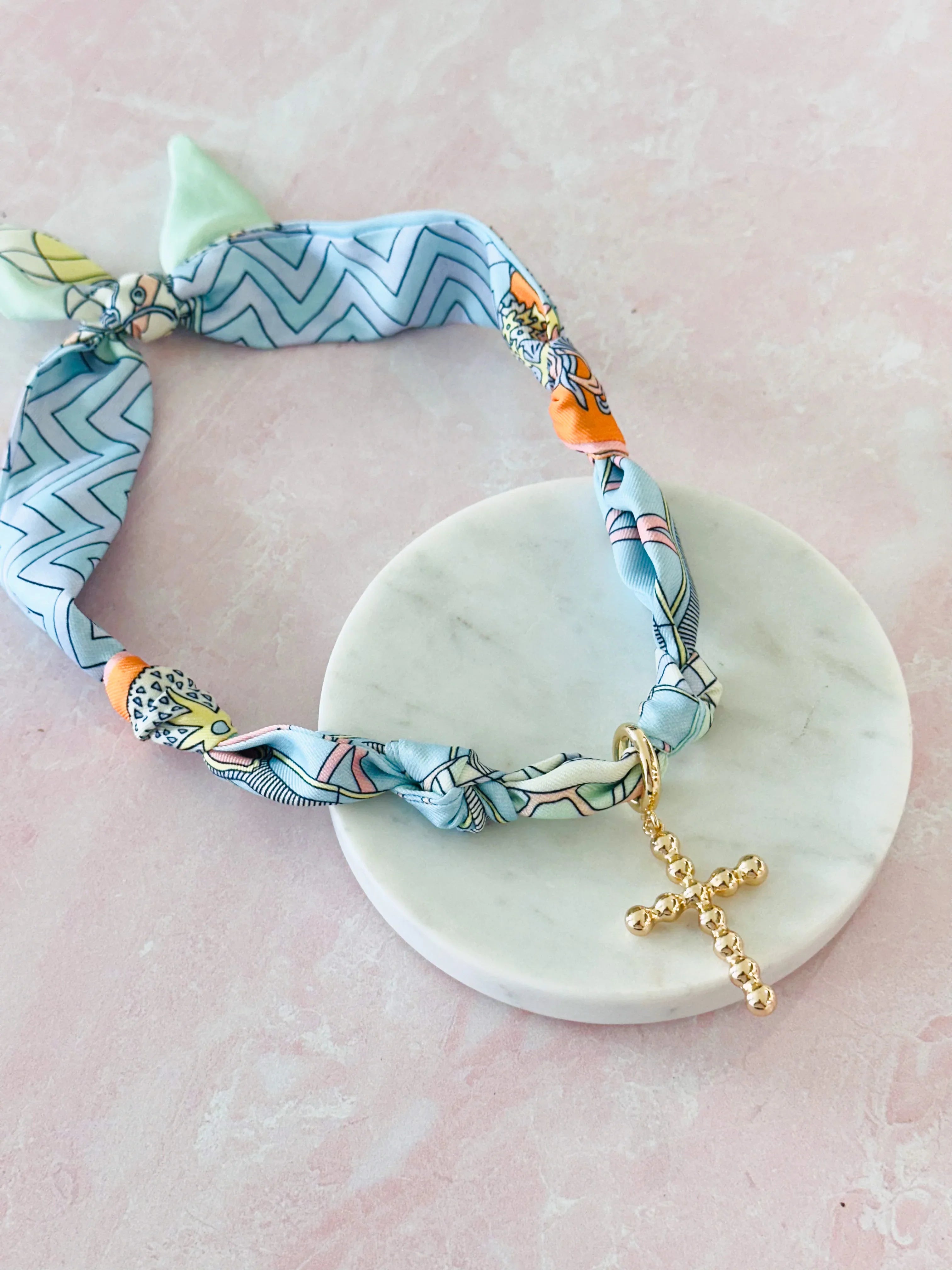 Sunday Breeze Scarf Necklace