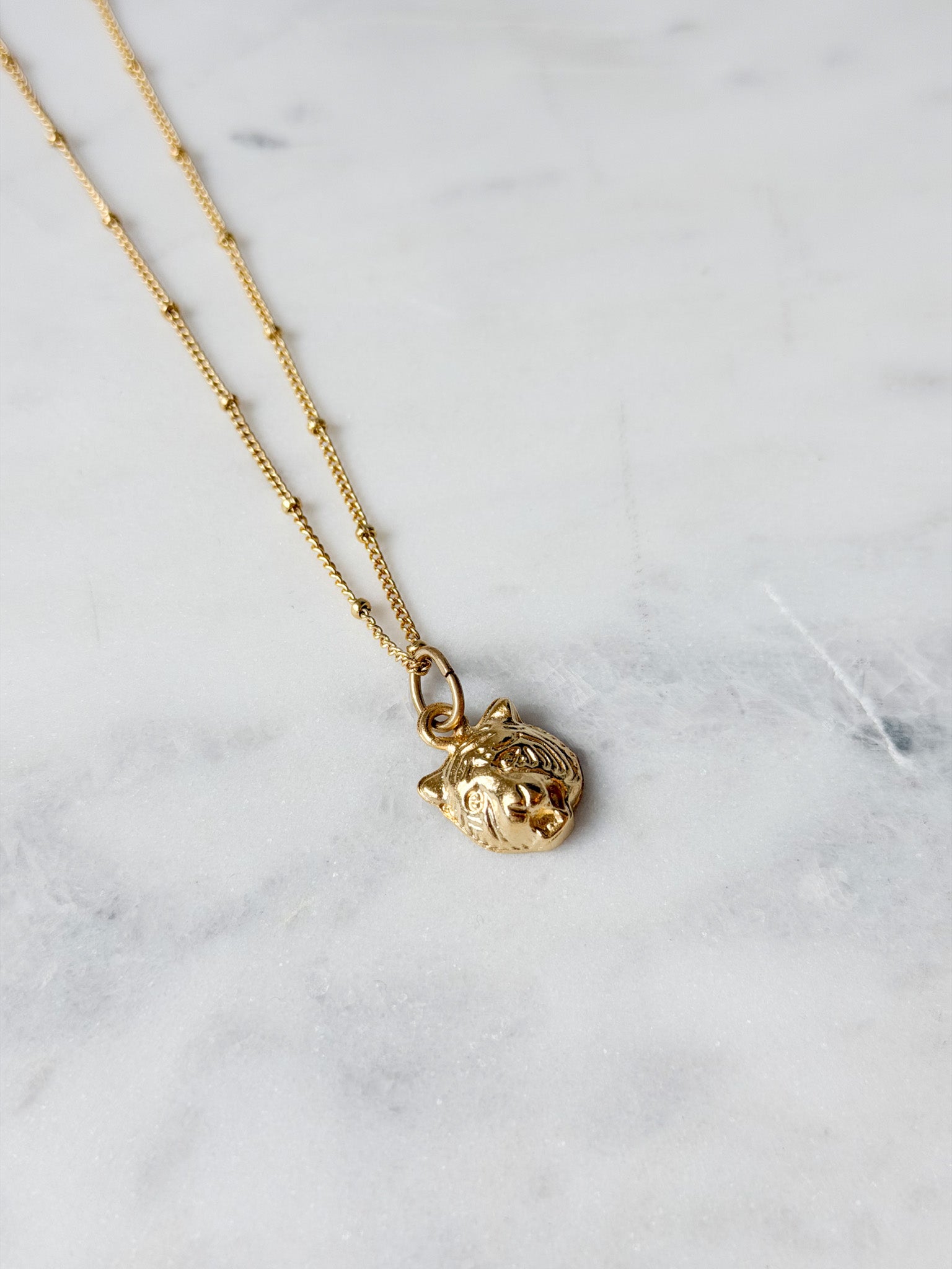 Tiger Prowl Pendant Necklace | Susan Shaw