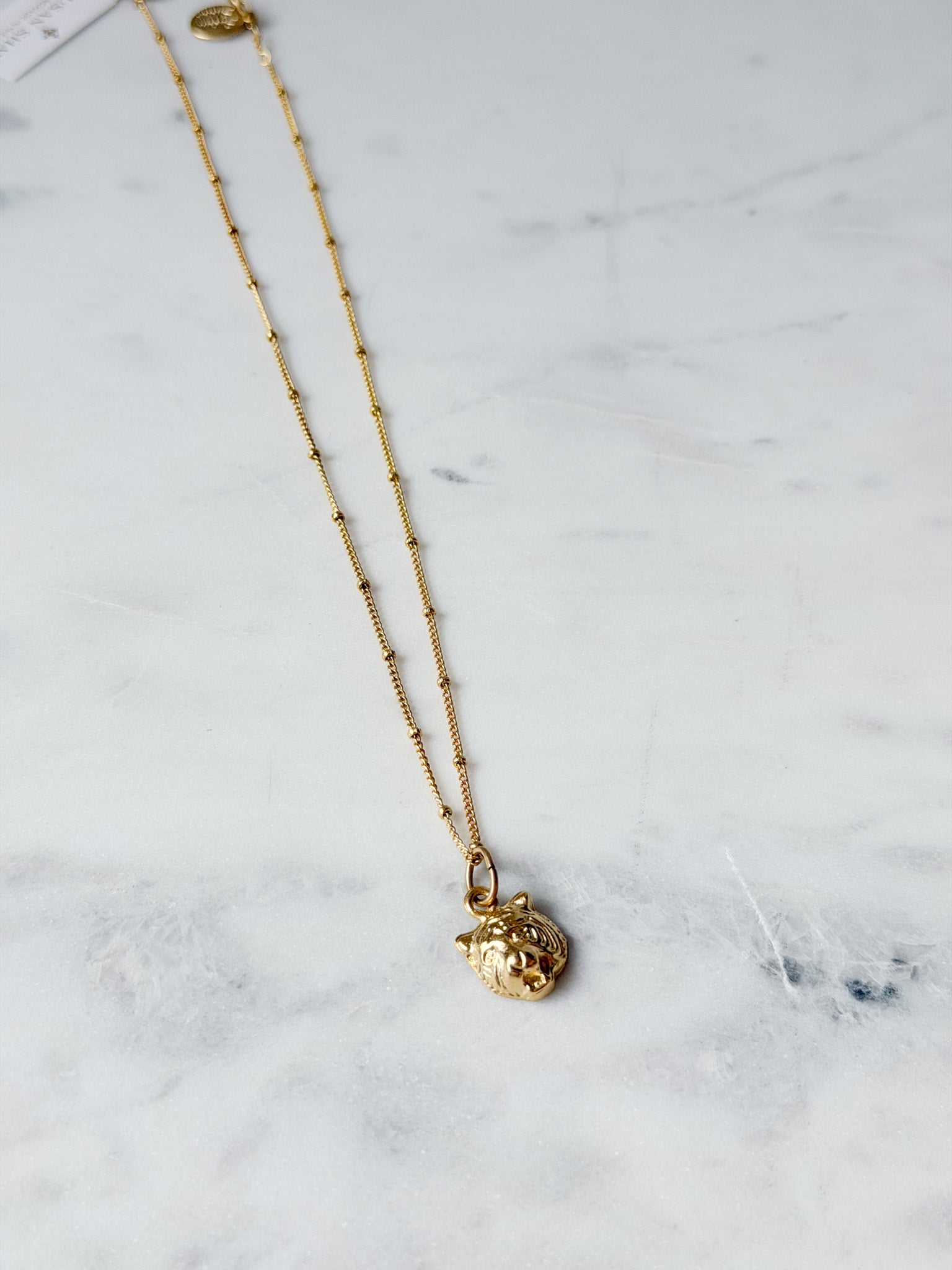 Tiger Prowl Pendant Necklace | Susan Shaw