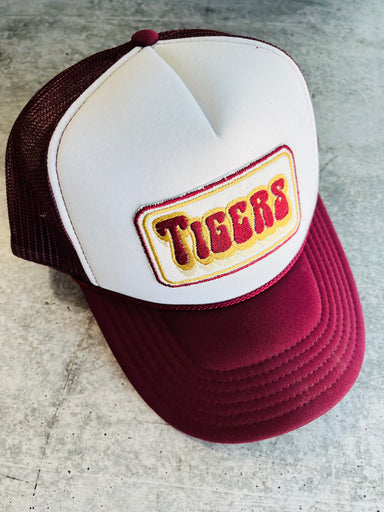 Tigers Retro Trucker Hat - Vintage Soul
