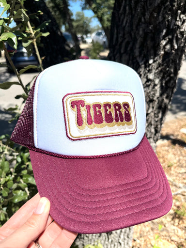 Tigers Retro Trucker Hat - Vintage Soul