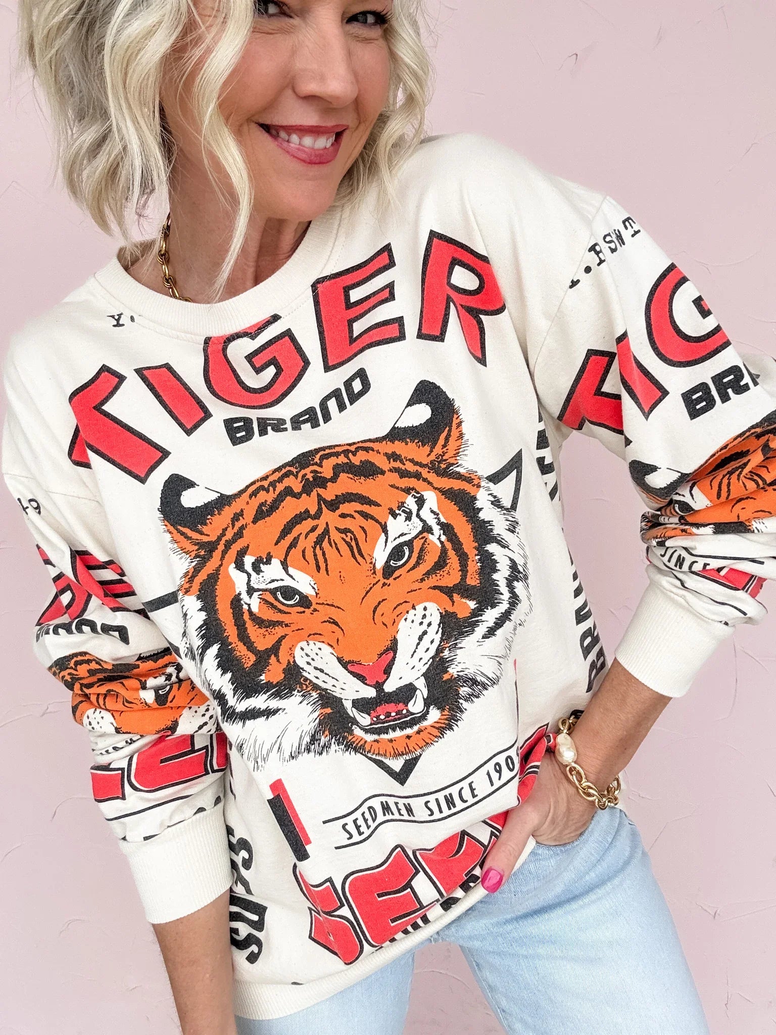 Roar Into It Pullover