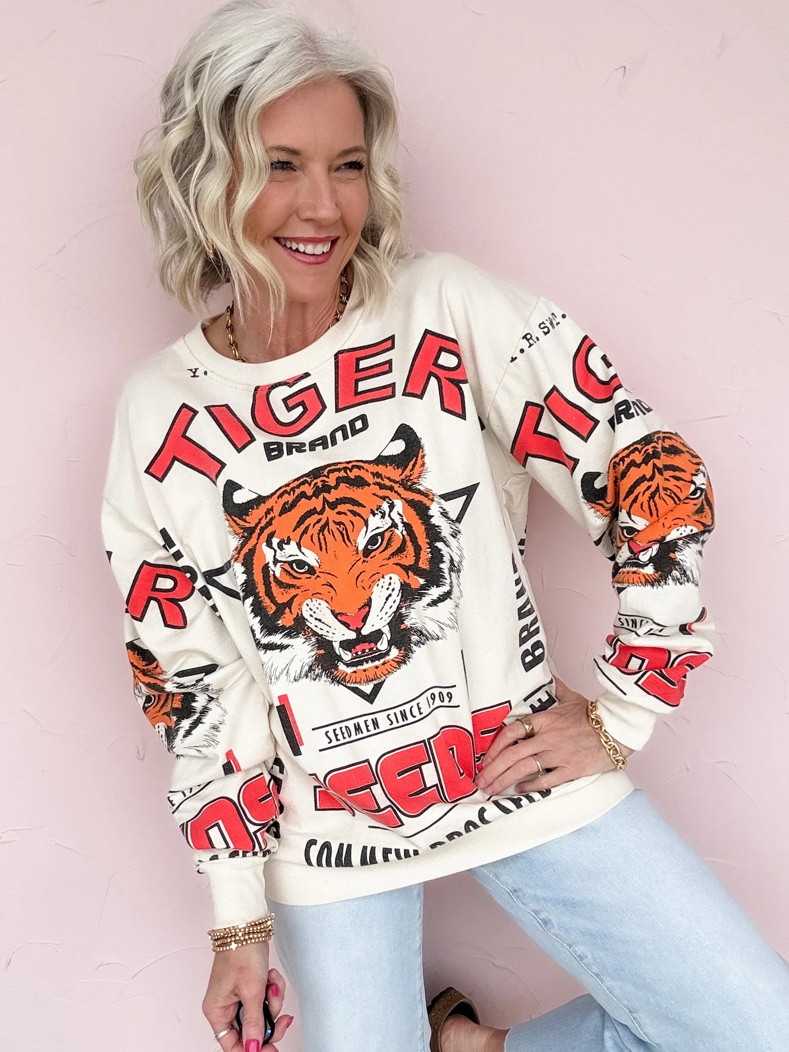 Roar Into It Pullover