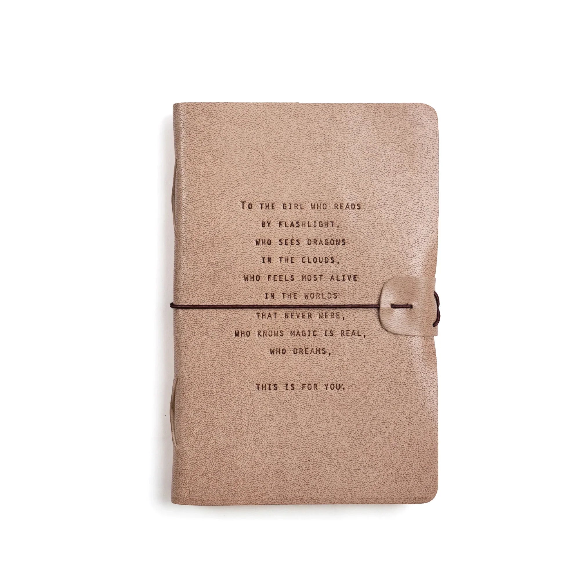 To the Girl Artisan Leather Journal