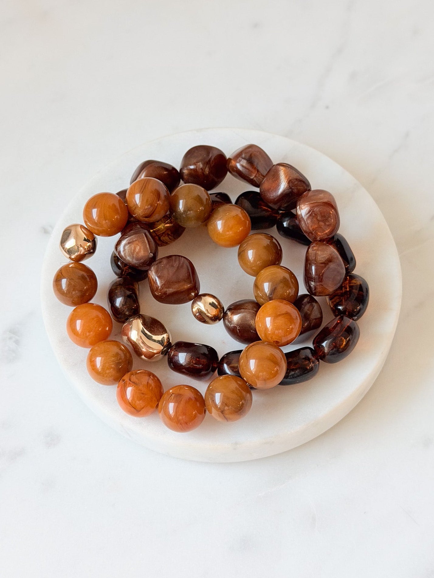 Honey Bourbon Bracelet Set