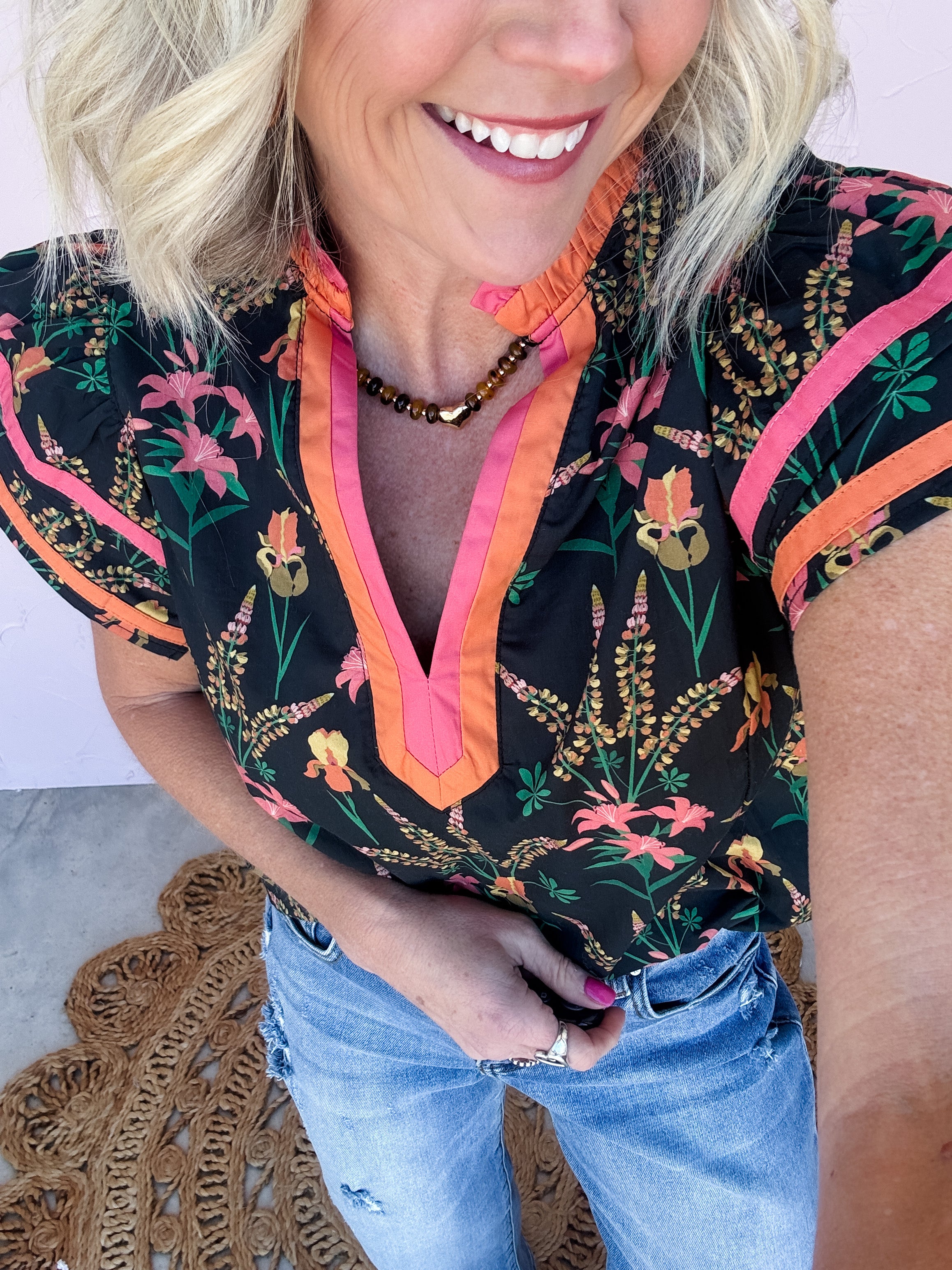 Ember Devotion Beaded Necklace