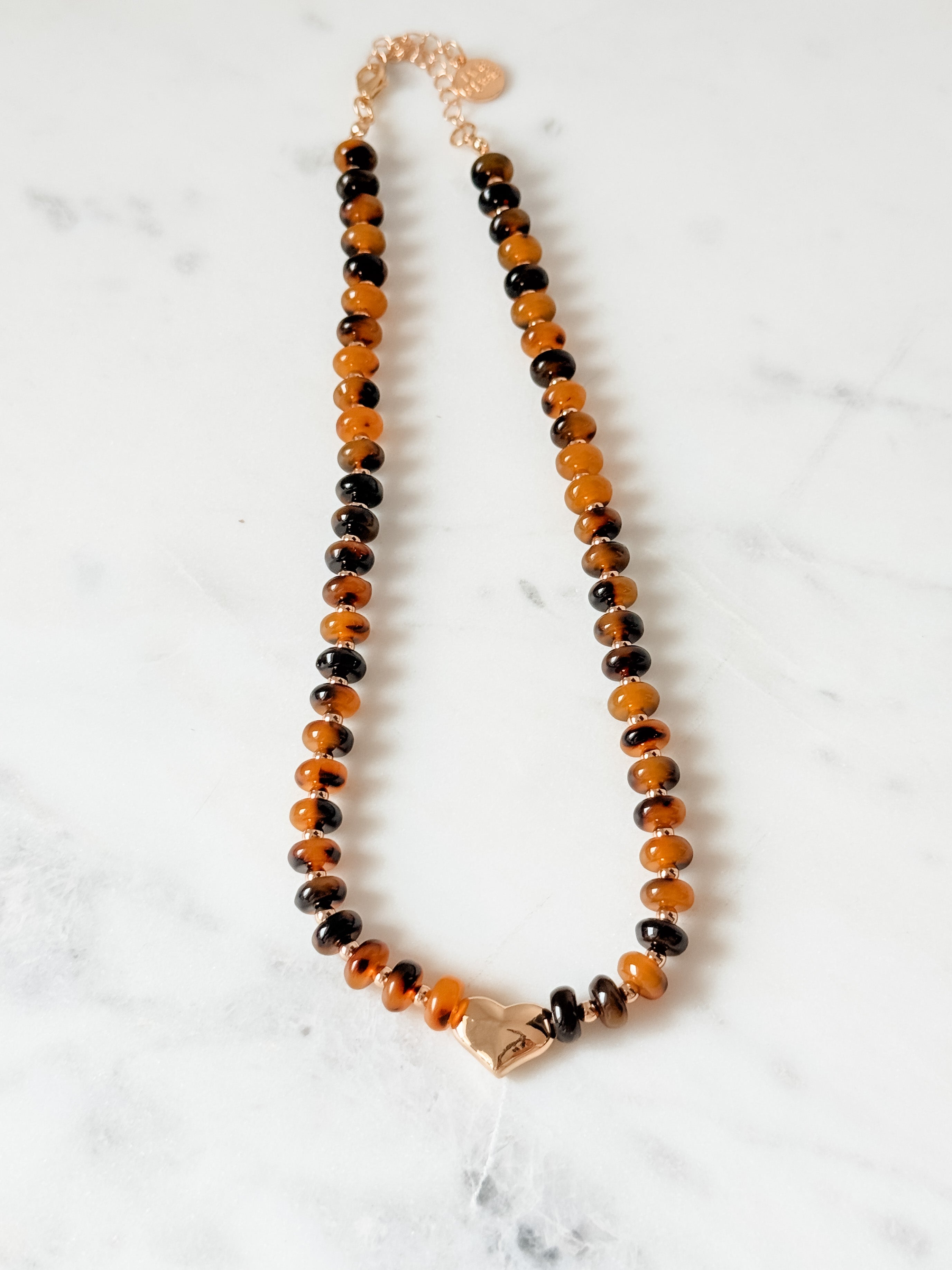 Ember Devotion Beaded Necklace