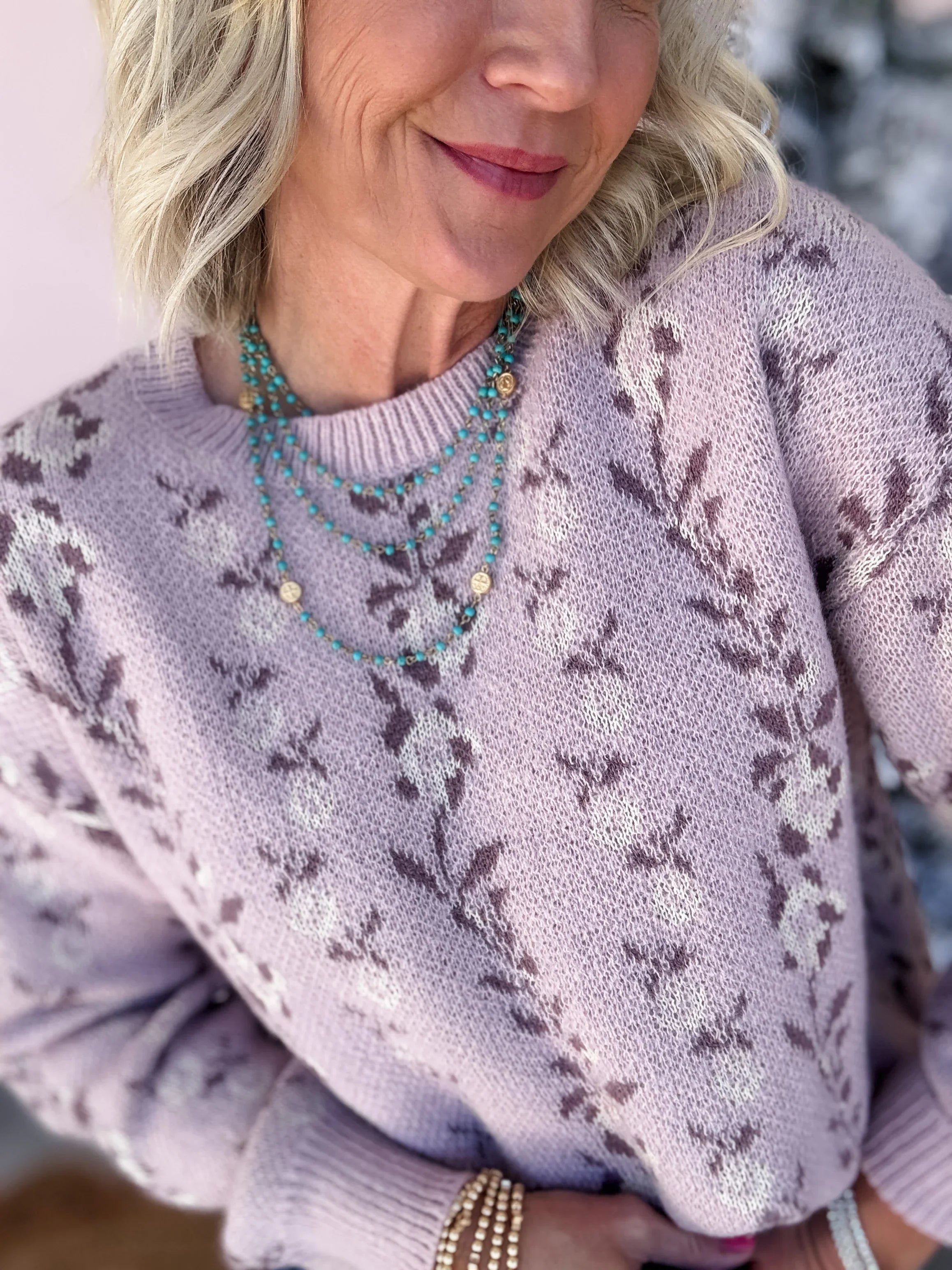 Turquoise Linked Necklace | Susan Shaw