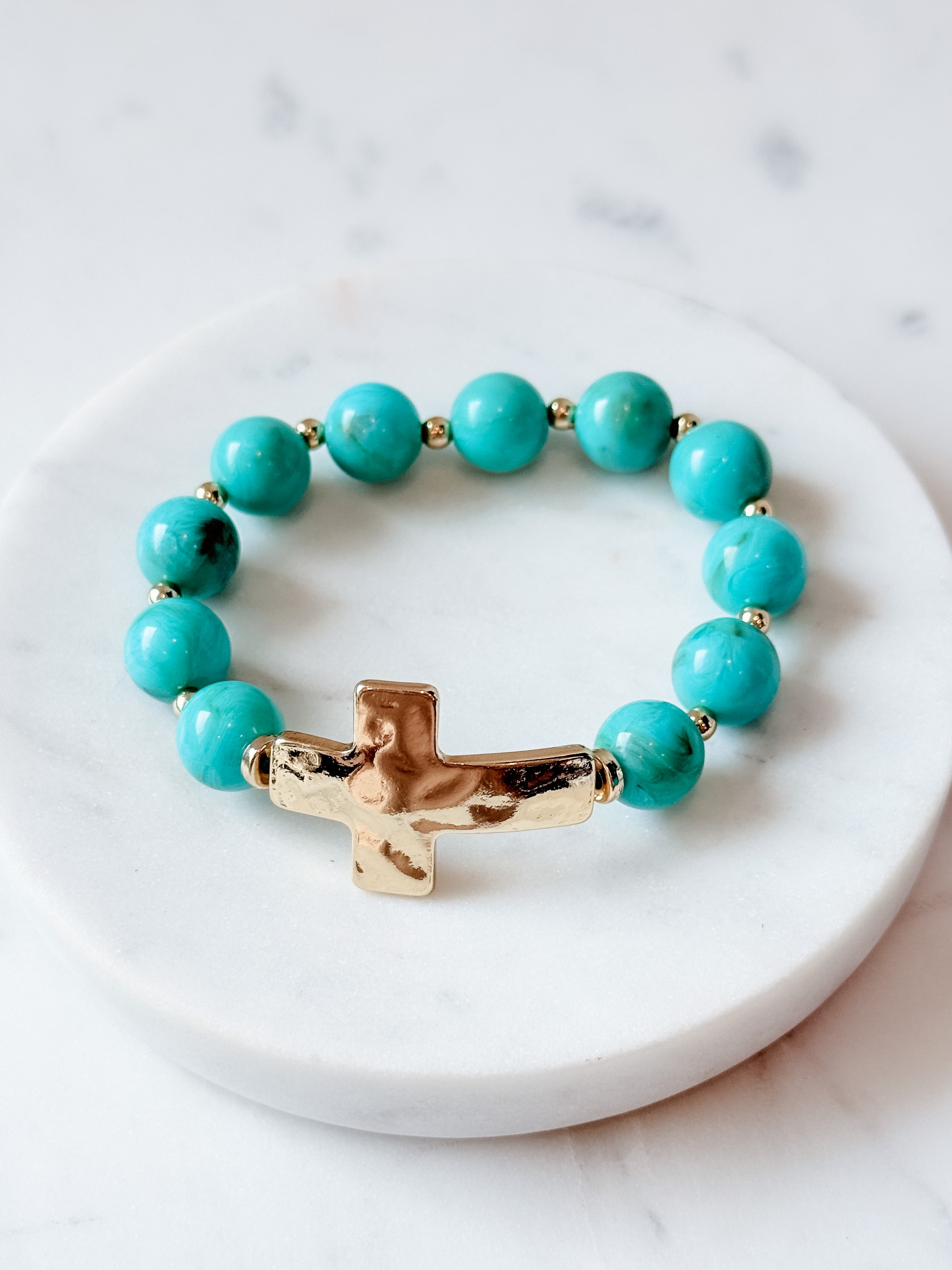 Open Sky Cross Bracelet