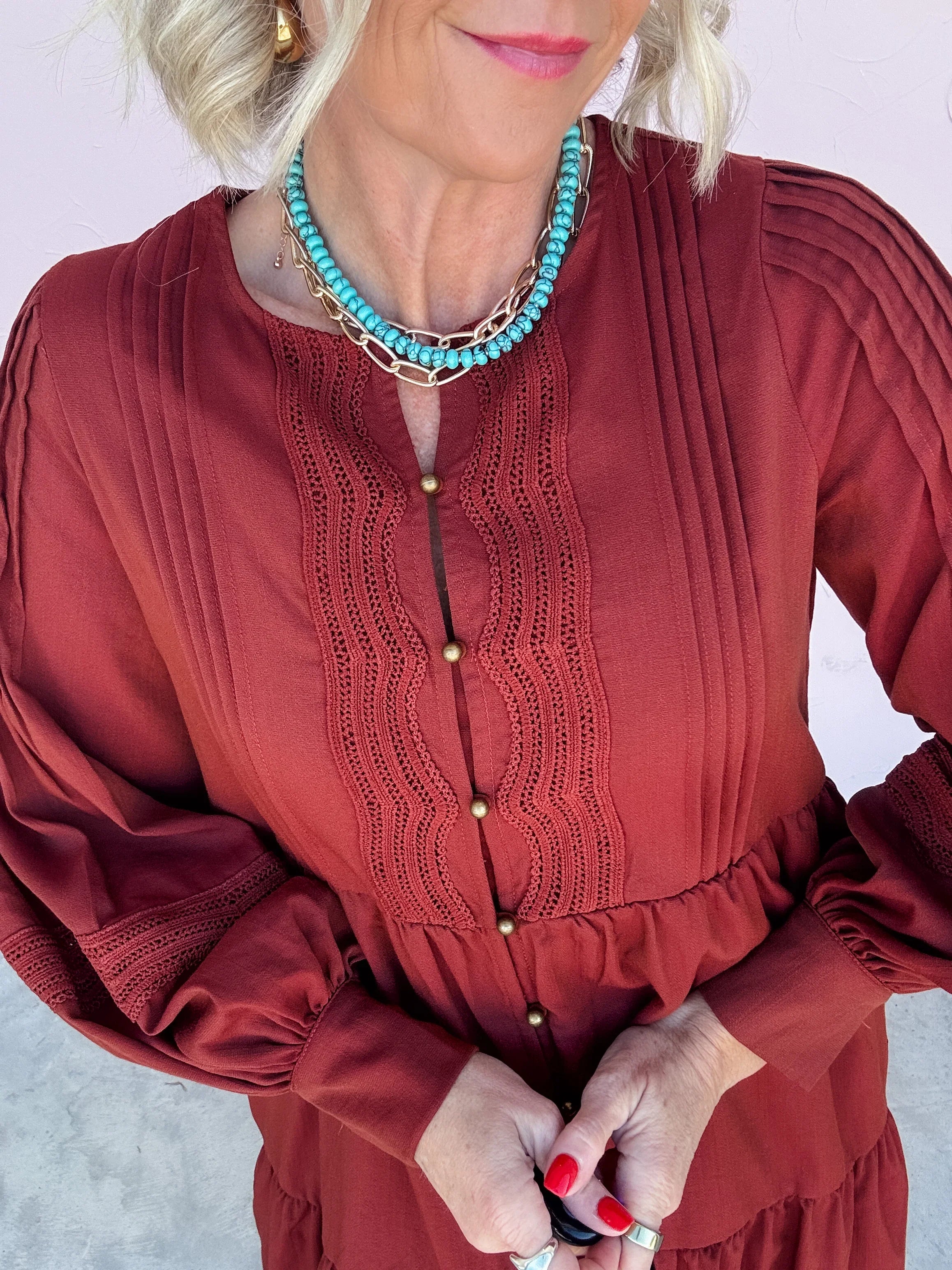 Blue Sky Day Necklace