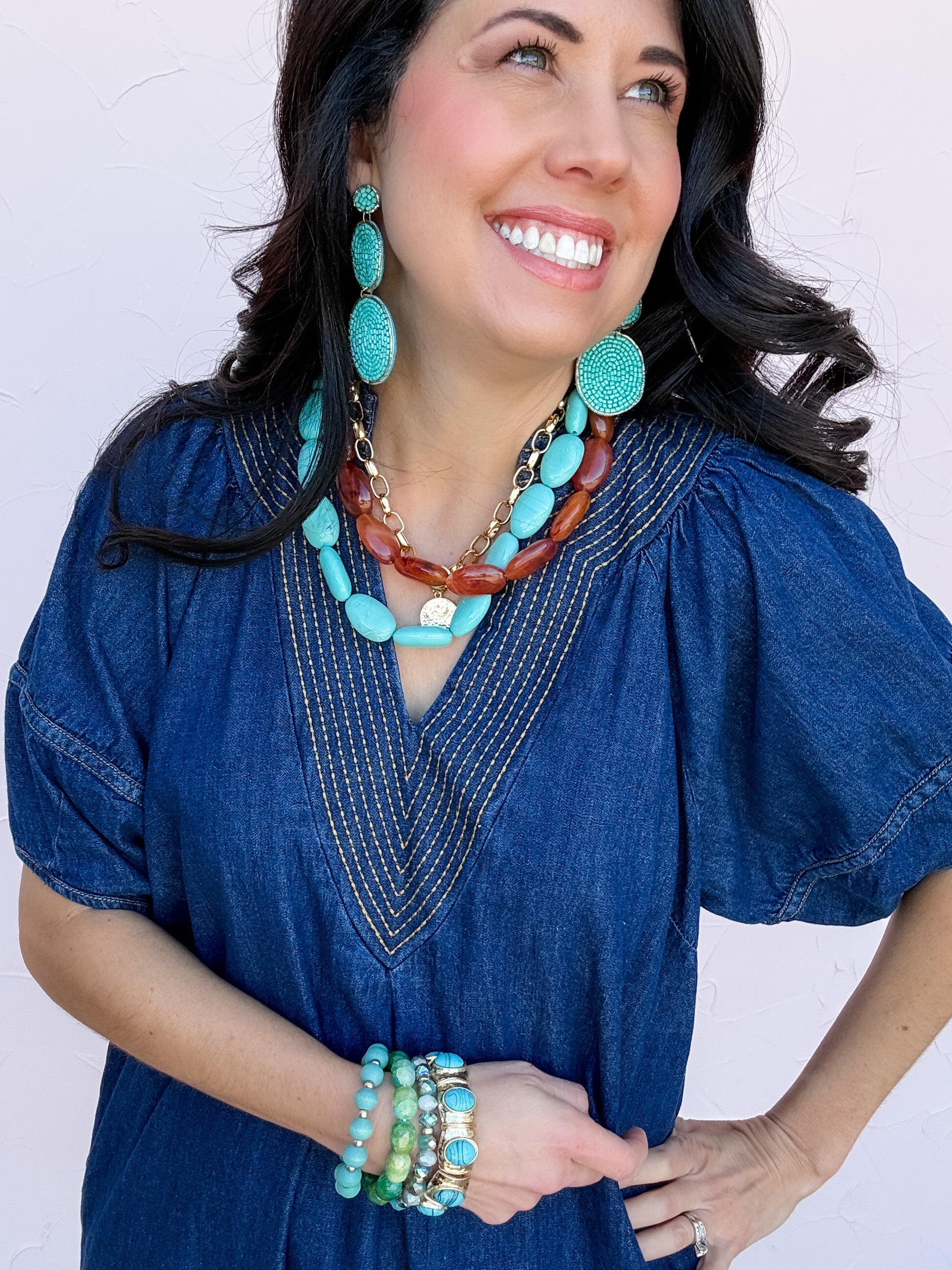 Open Range Beaded Earrings