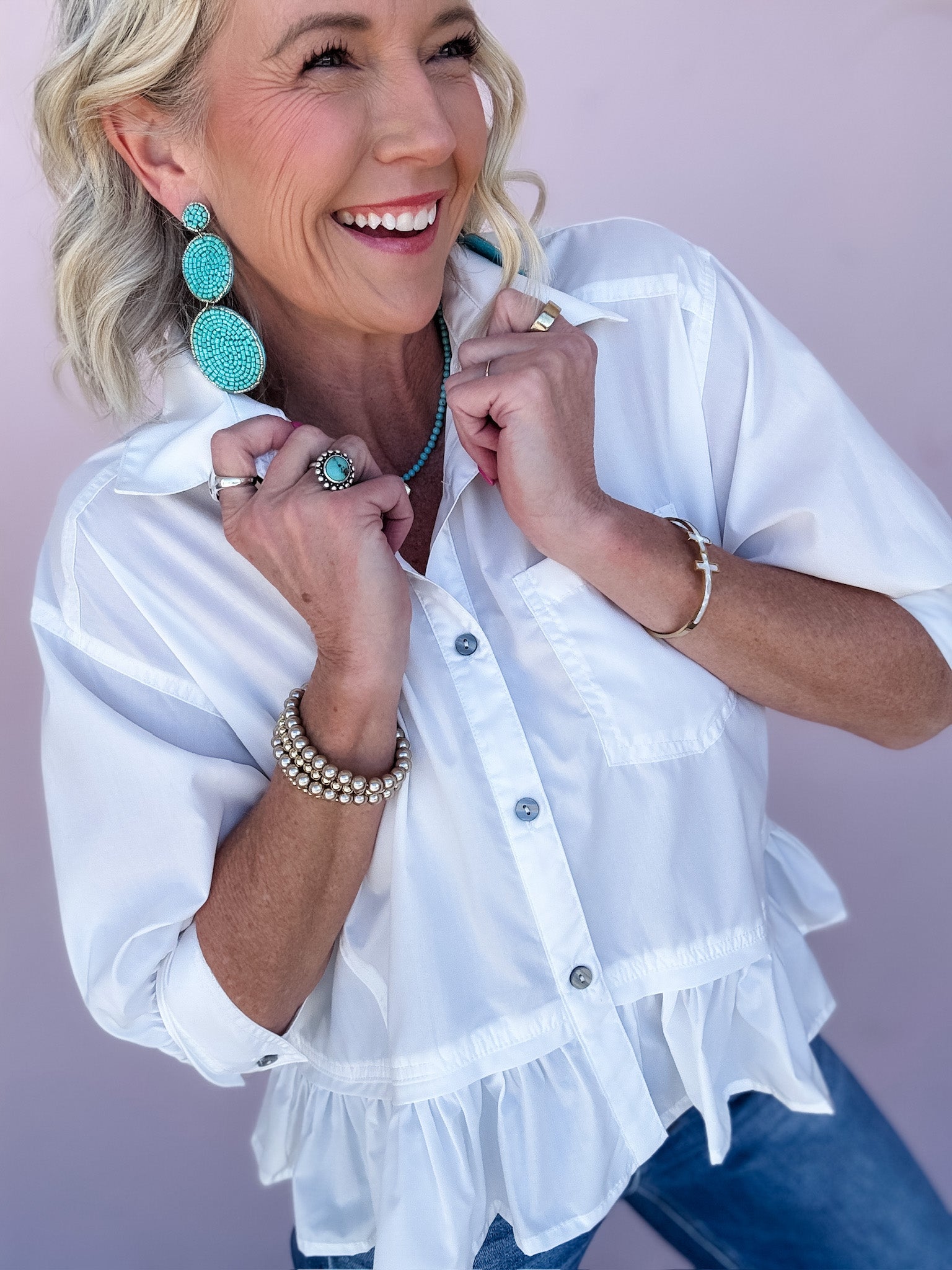 Open Range Beaded Earrings