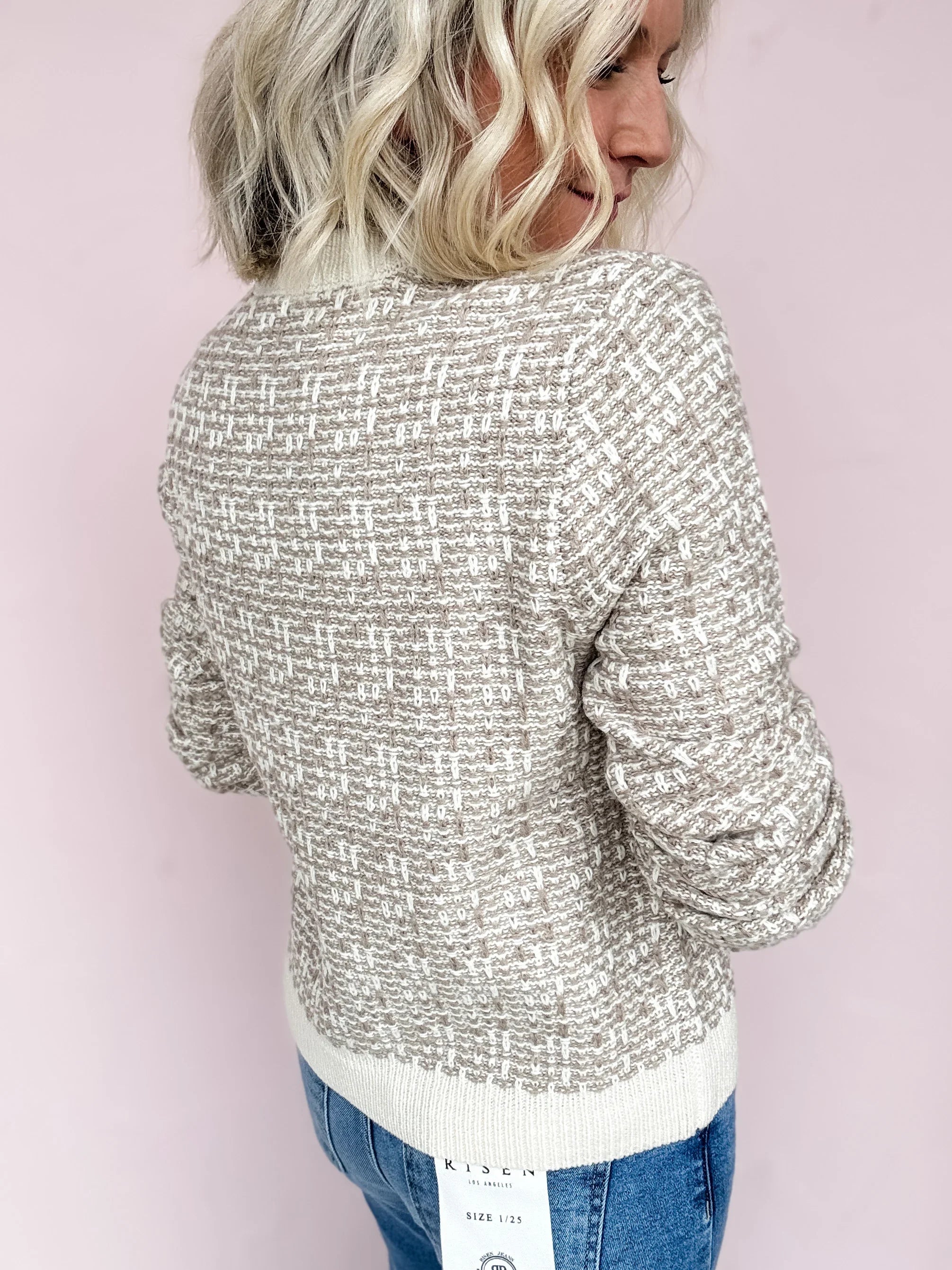 Everyday Gridline Cardigan