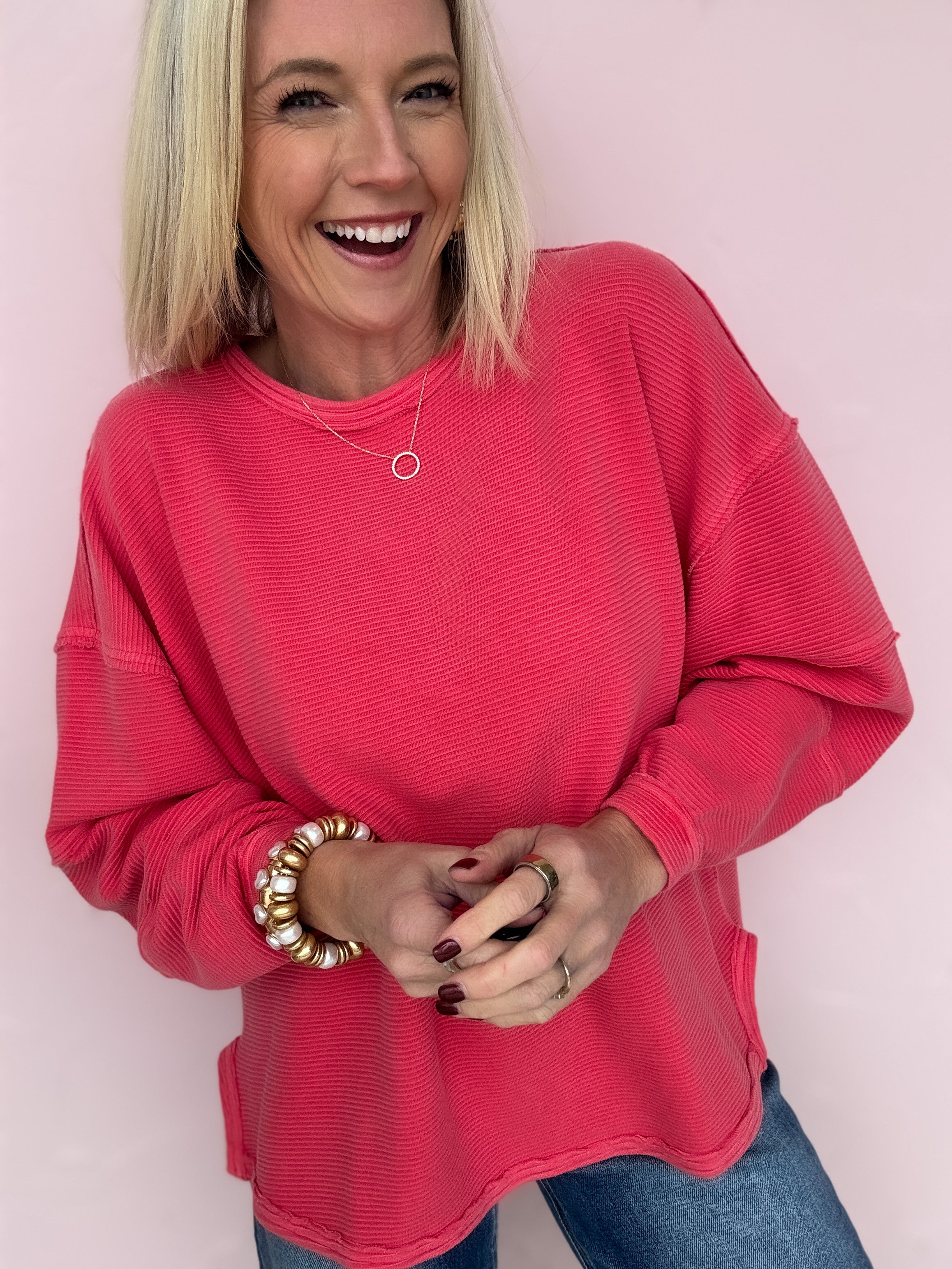 Right at Home Ribbed Top