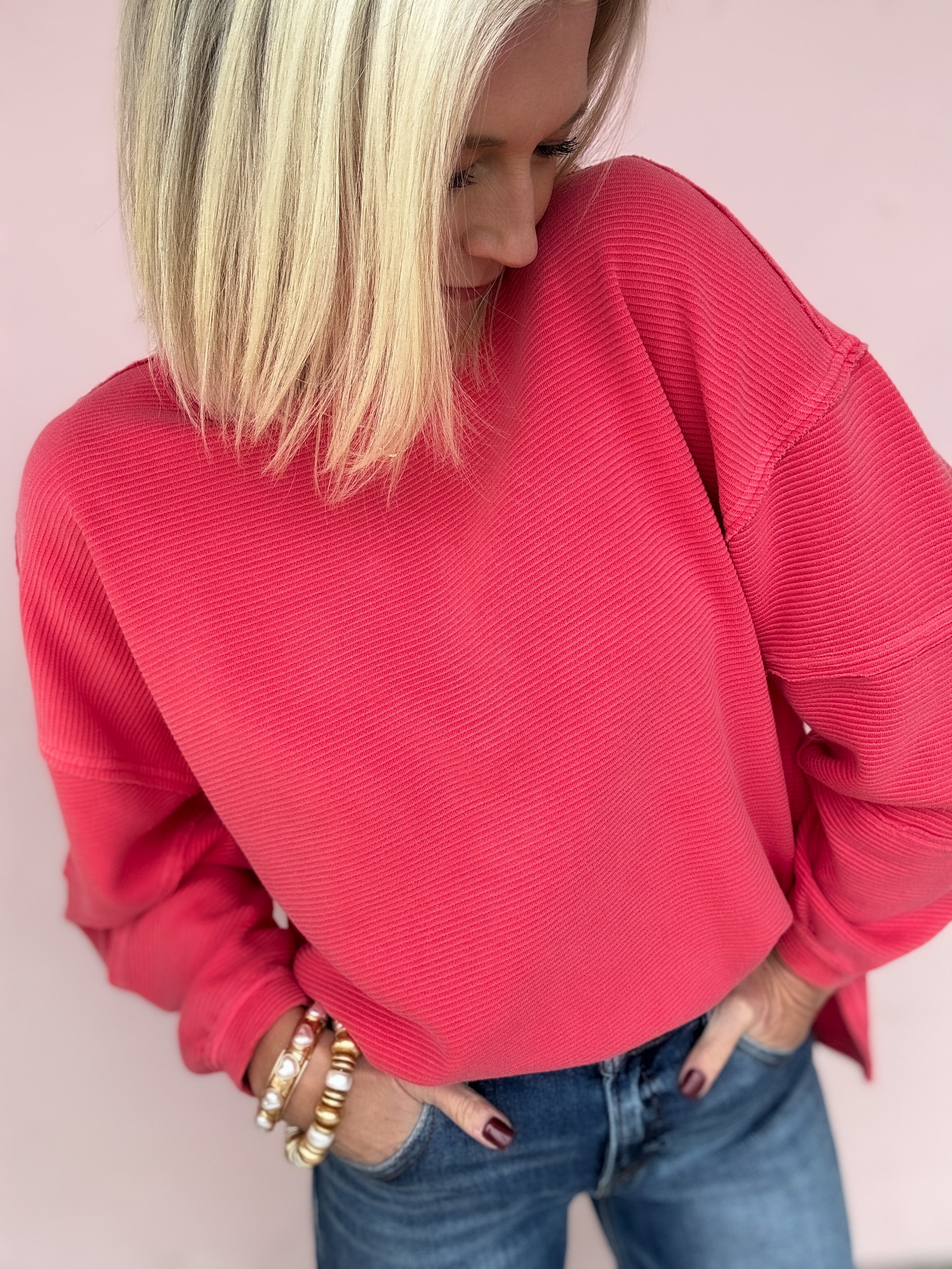 Right at Home Ribbed Top