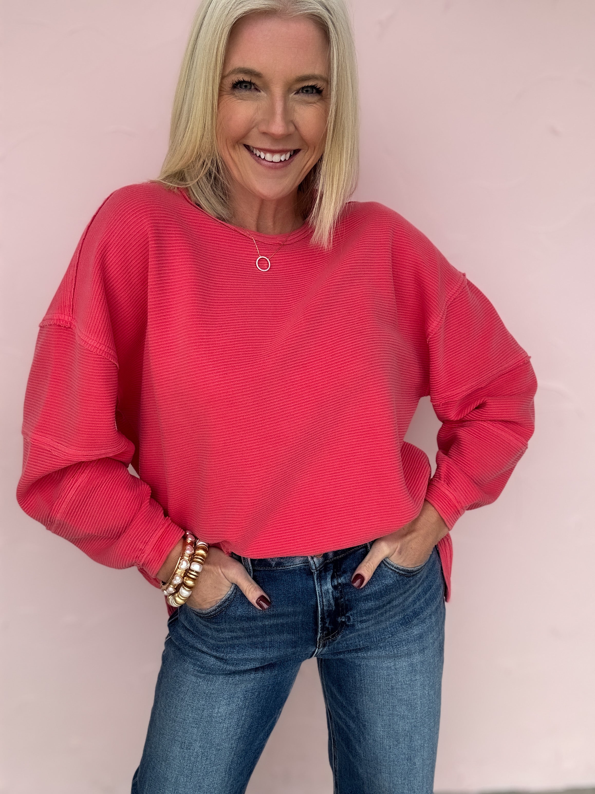 Right at Home Ribbed Top