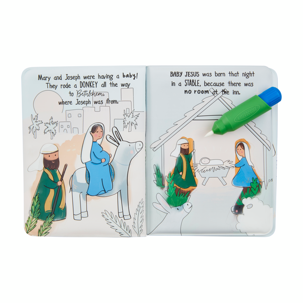 The Nativity Water Color Book