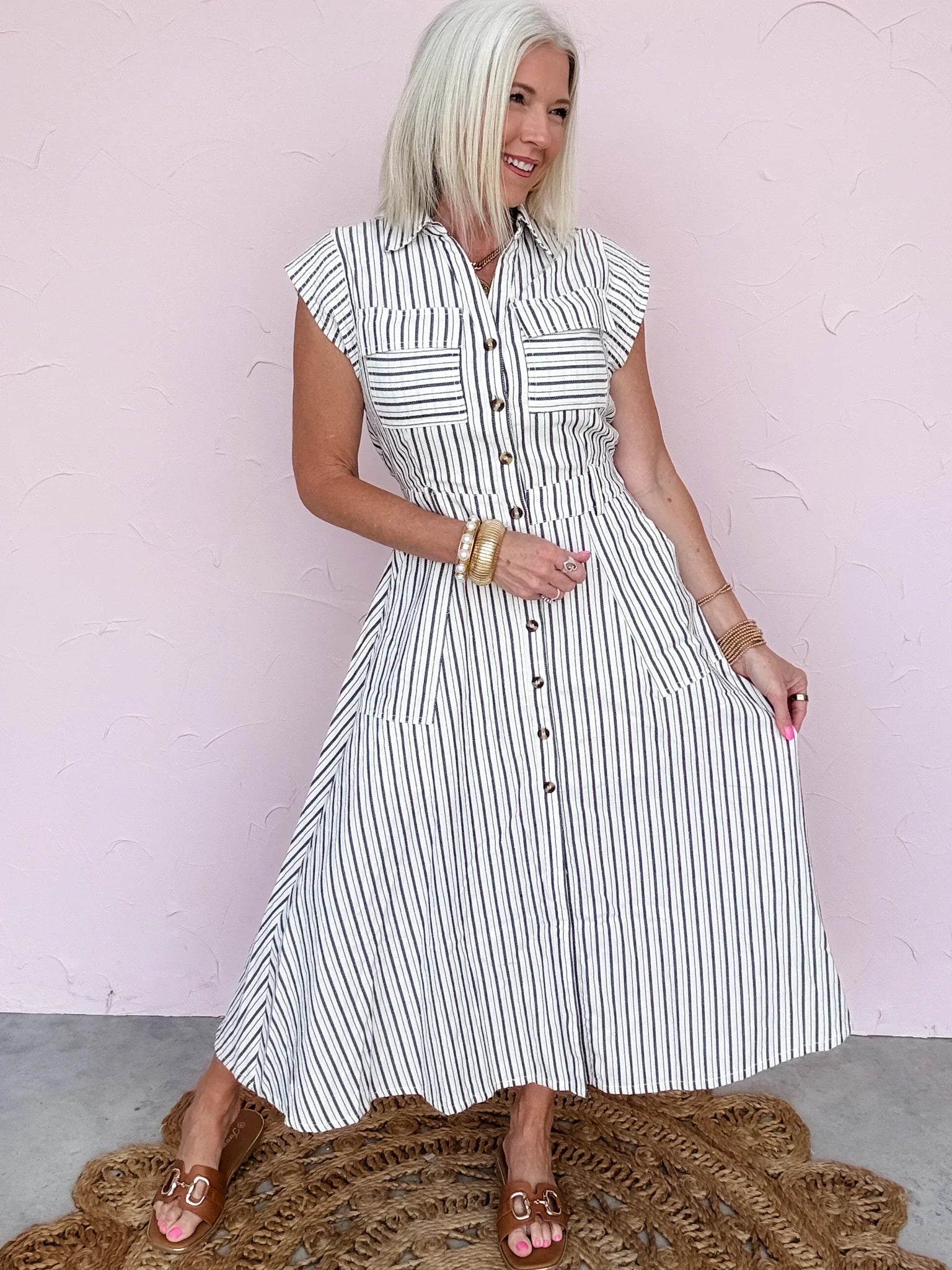 Gathered & Gone Dress