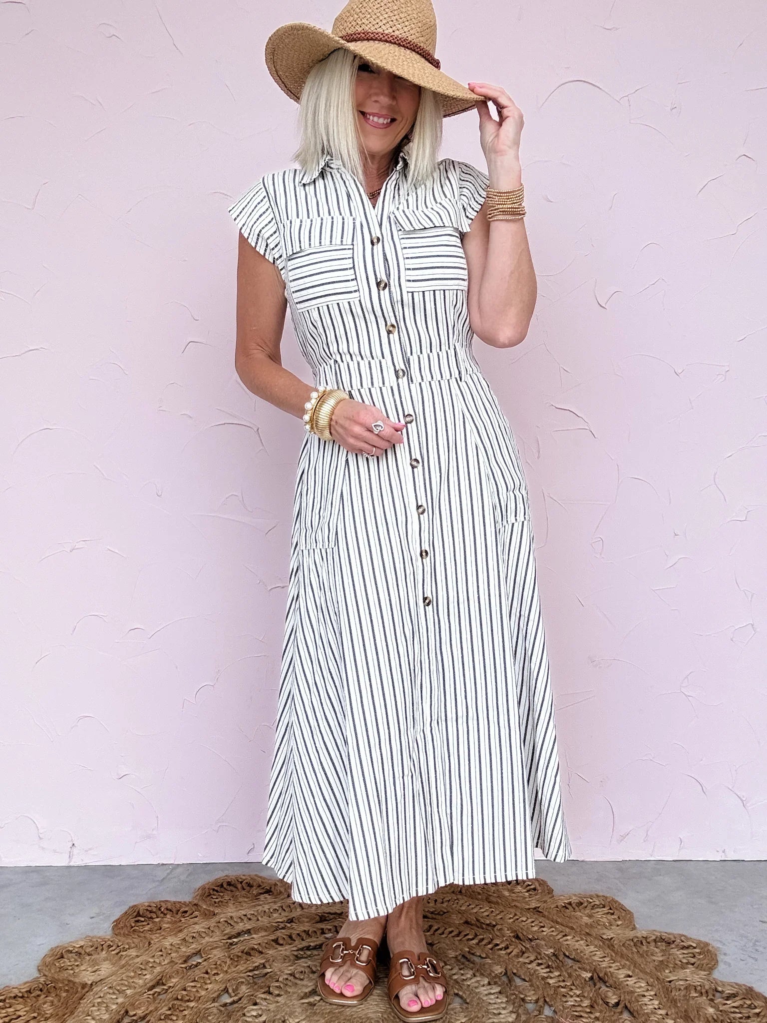 Gathered & Gone Dress