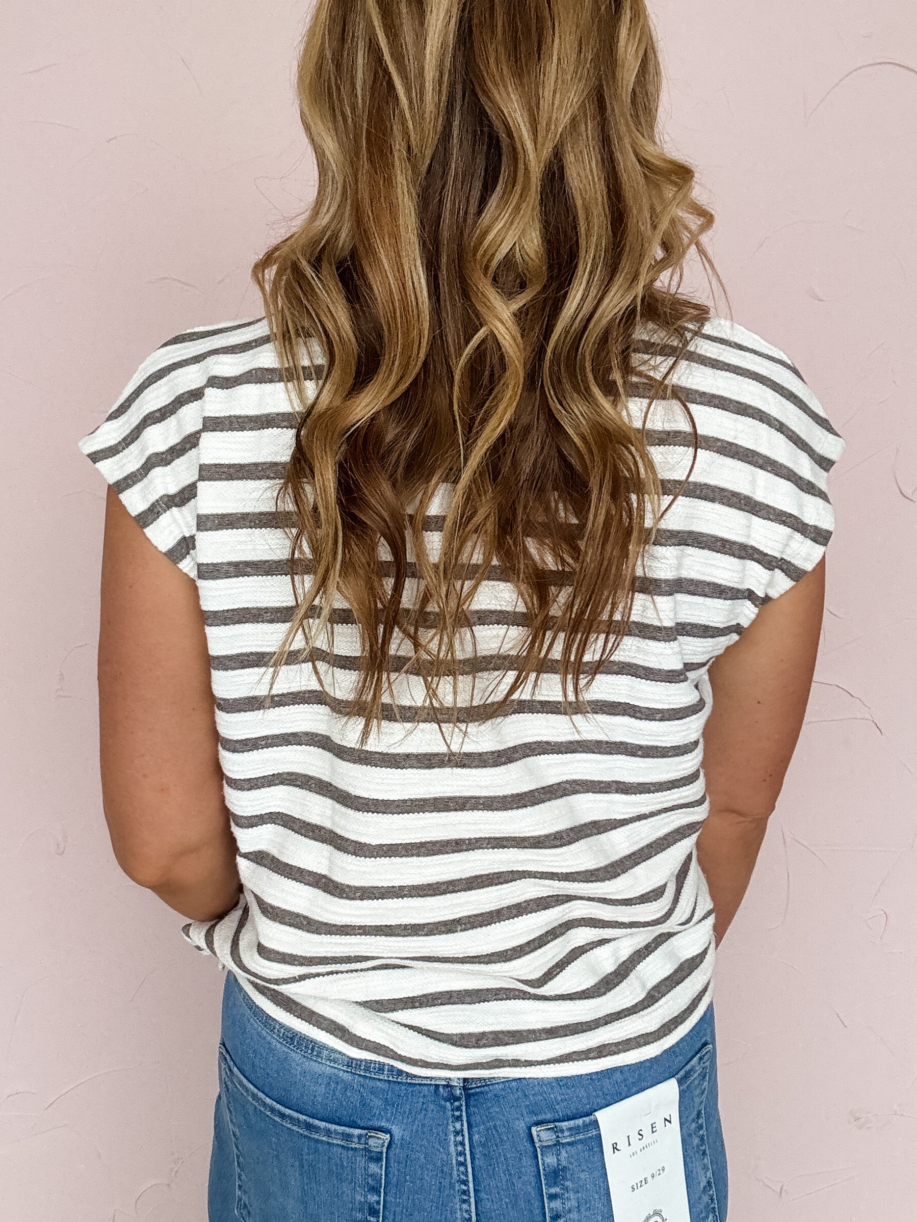 Easy Does It Striped Top