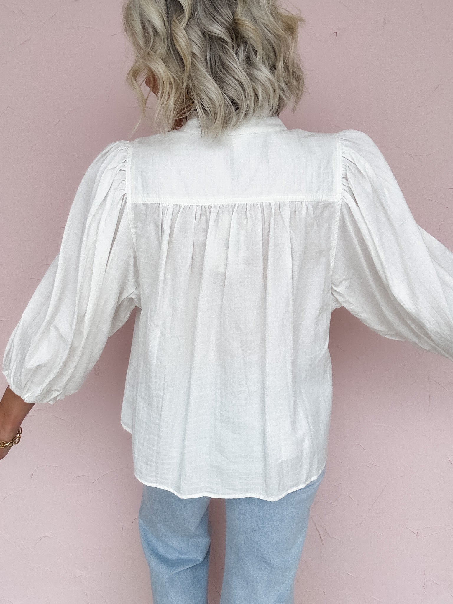 Santa Fe Embroidered Top