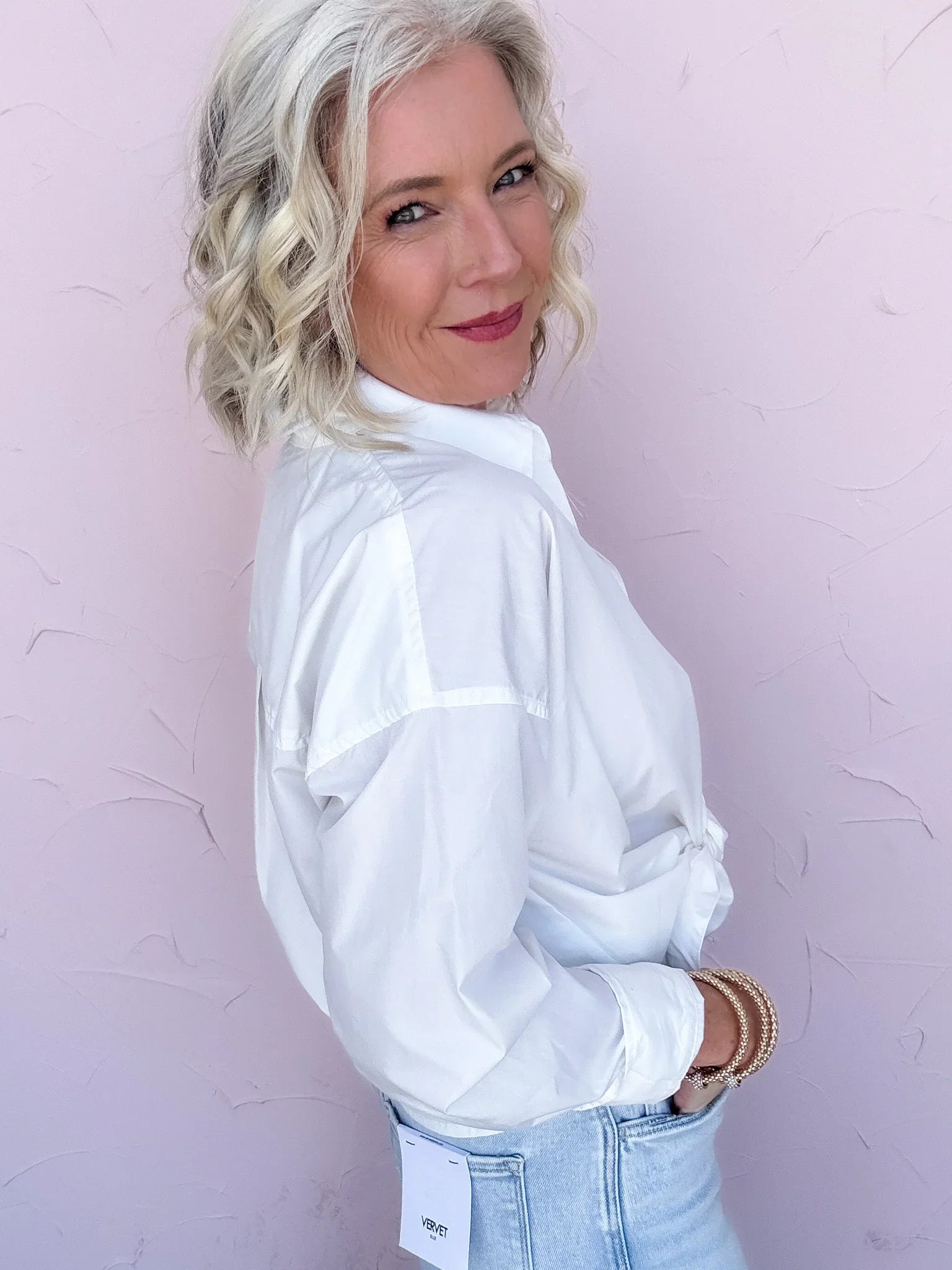 Polished Ease Button Down