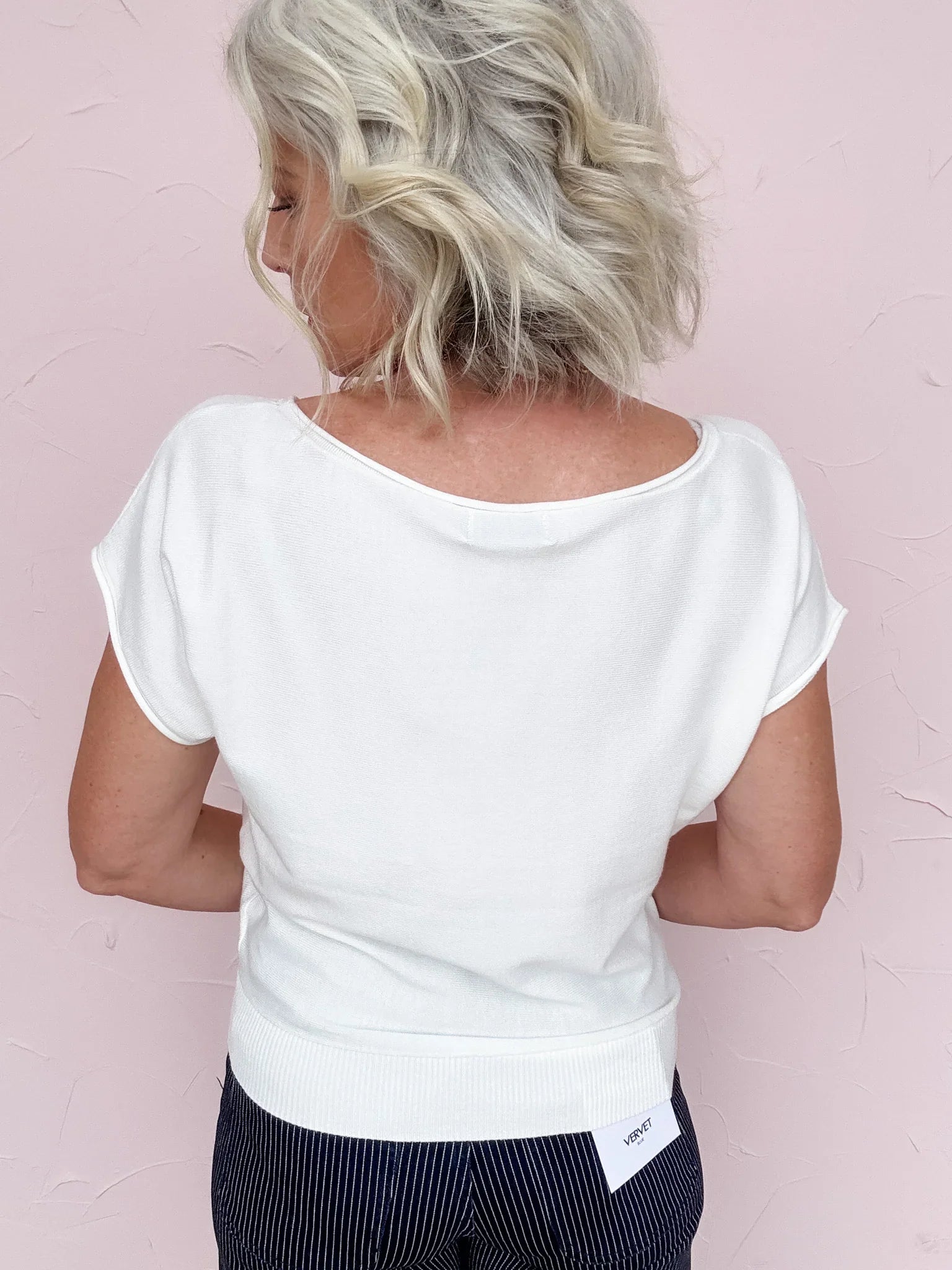 Cela Ease Knit Top - 30% Off