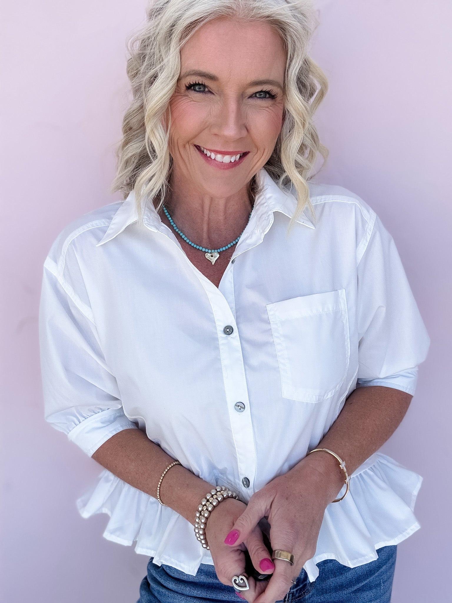 Everyday Poise Peplum Top