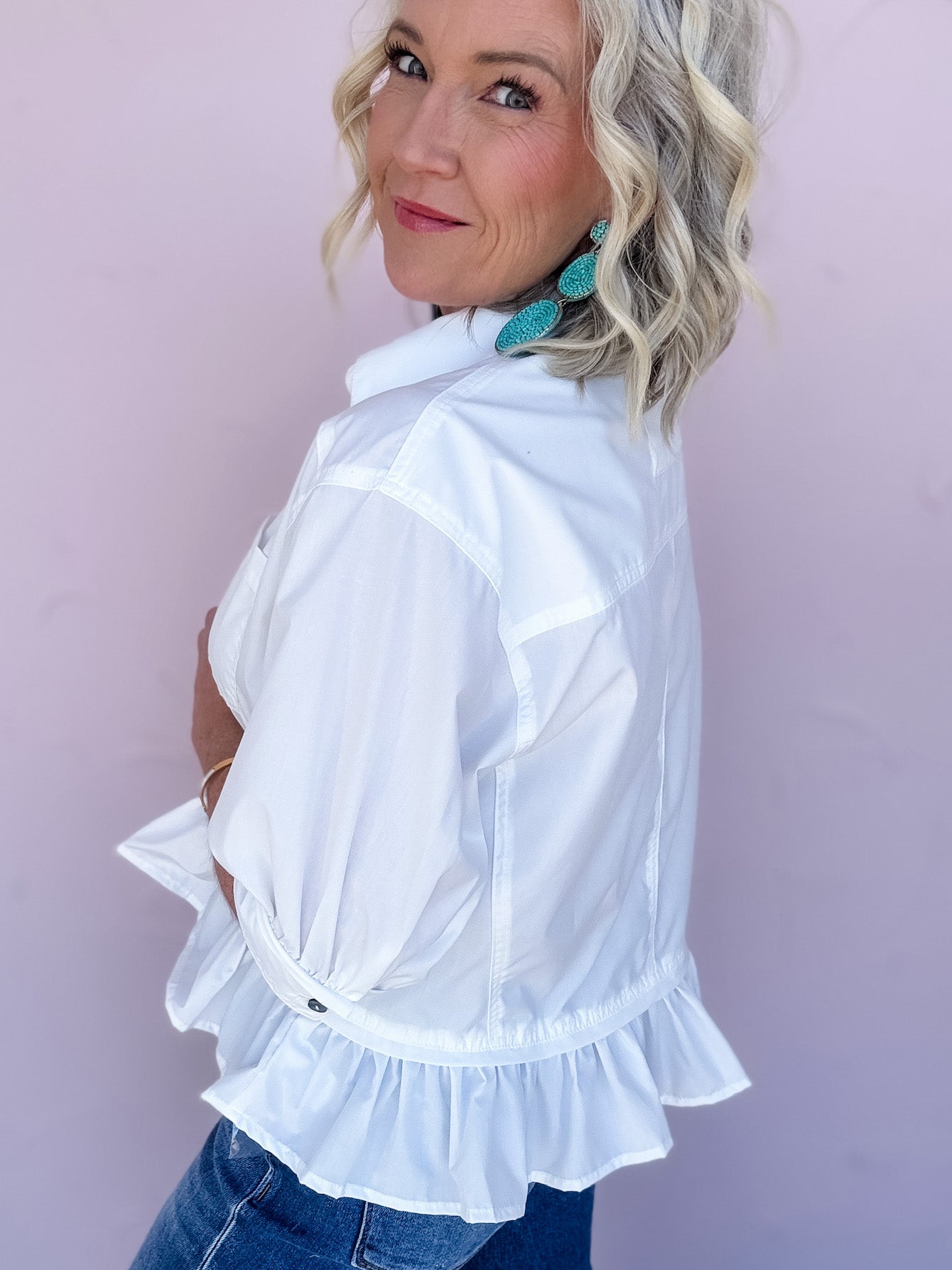 Everyday Poise Peplum Top