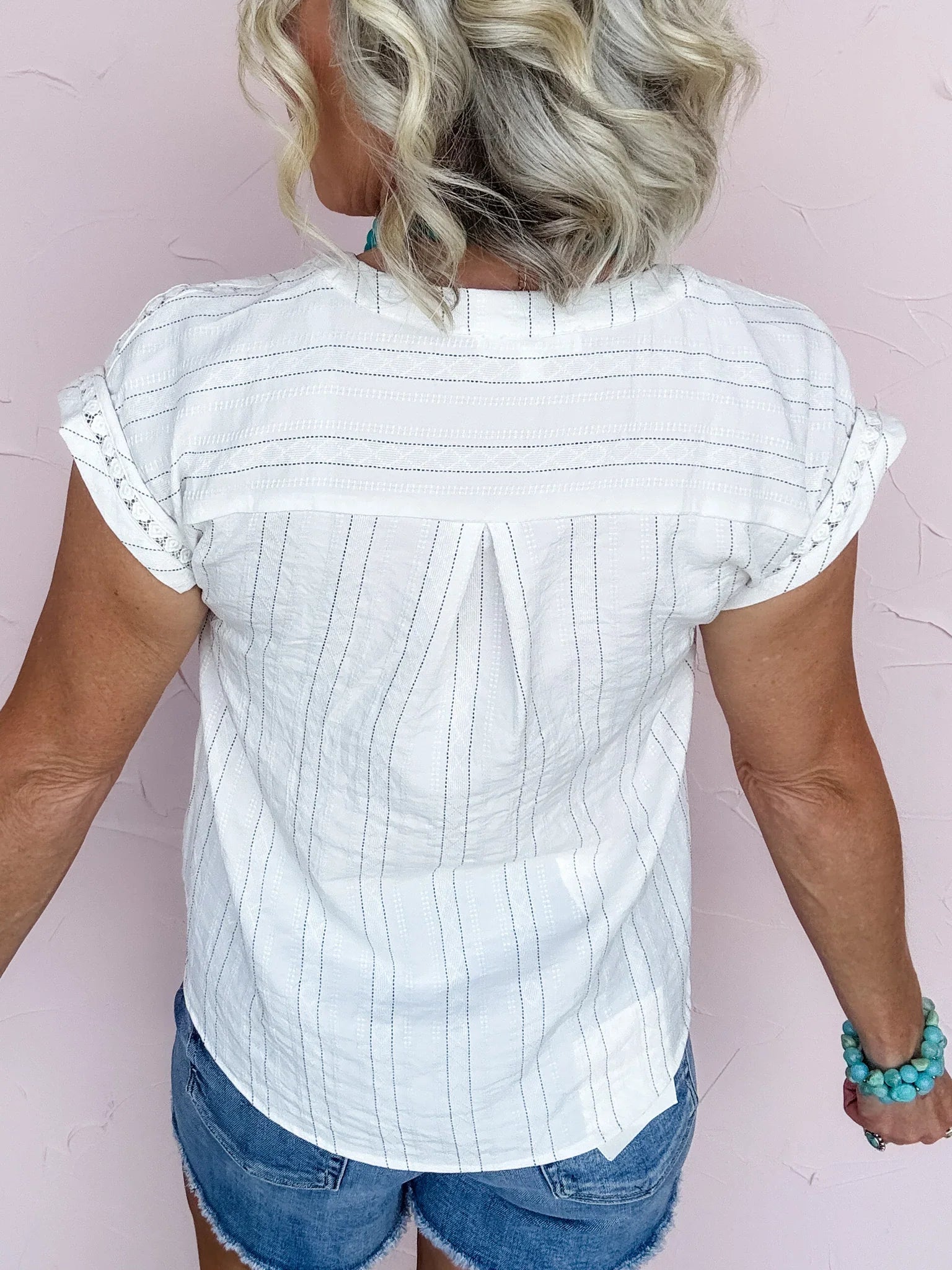 Pinstripe Perfection Top