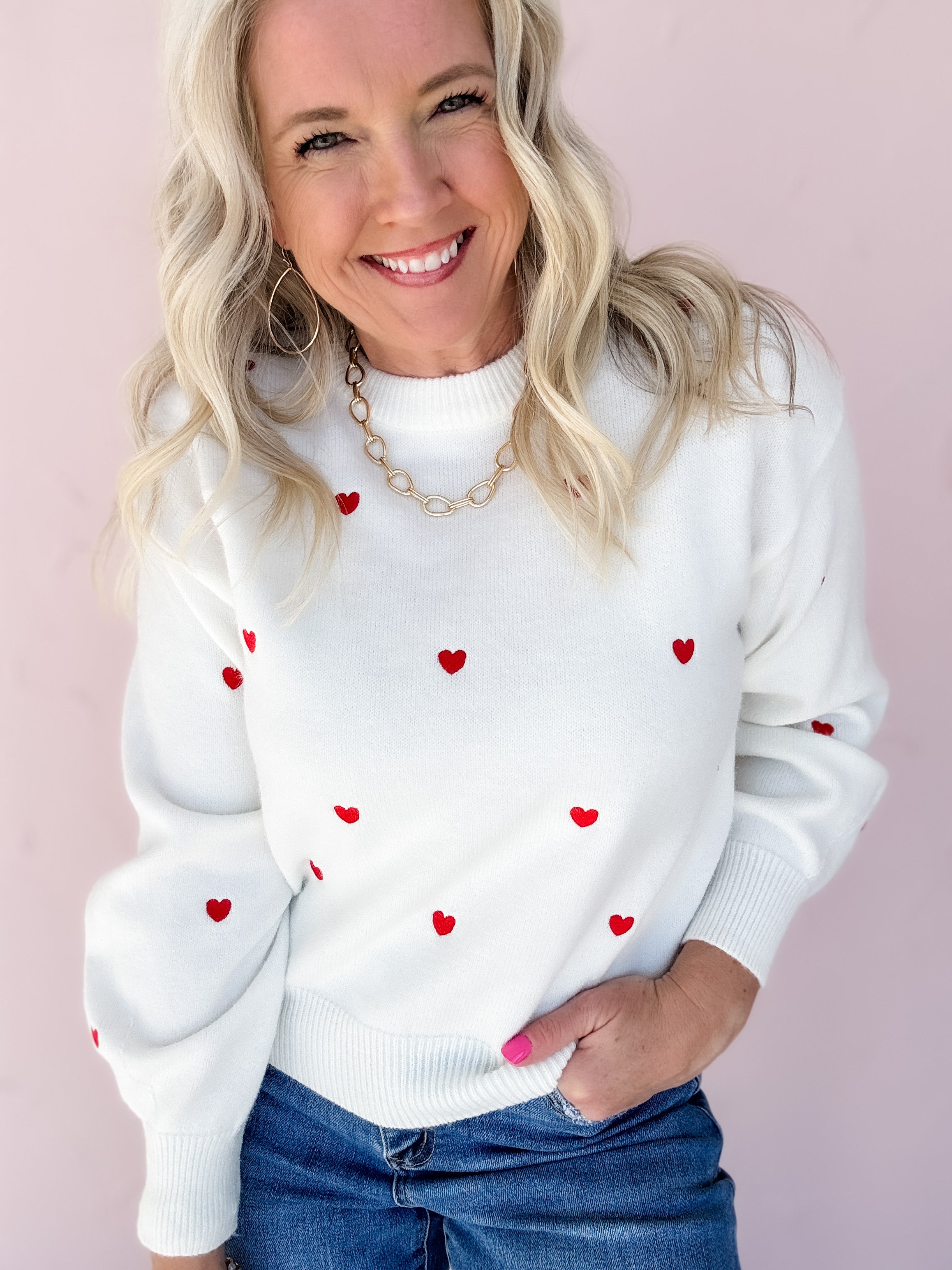 Love in the Air Sweater