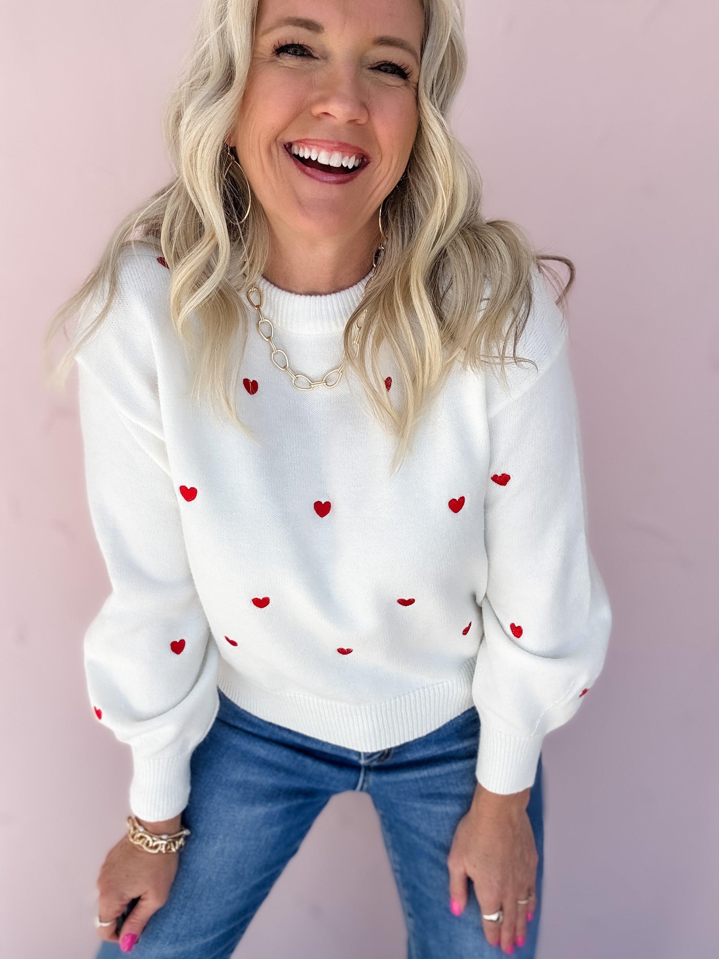 Love in the Air Sweater