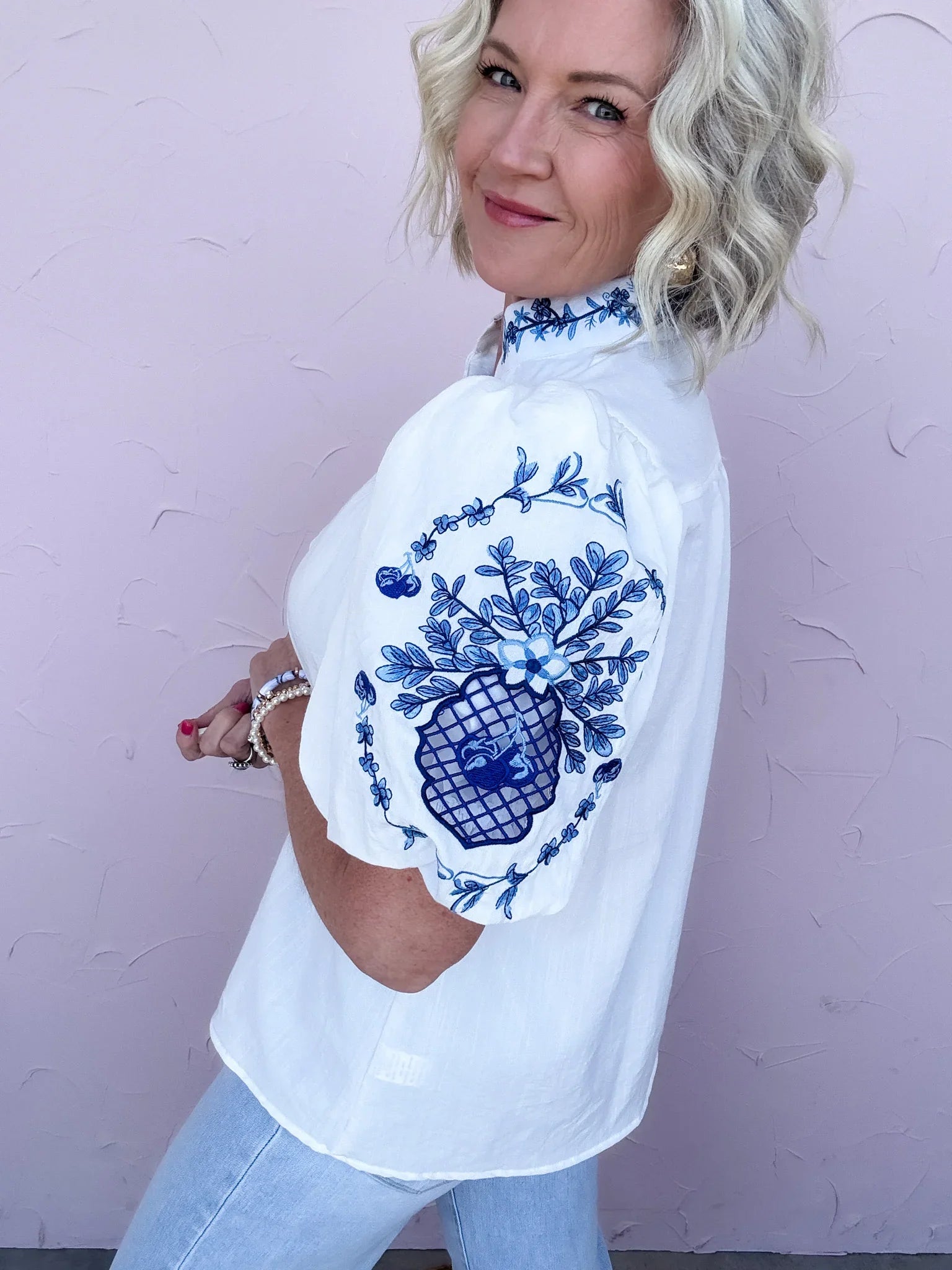 Written in Blue Top